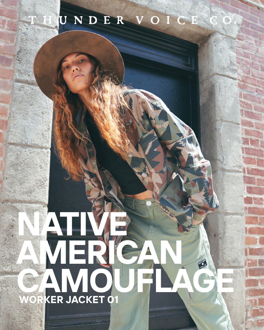 SECOND RUN Native American Camo Worker Jacket 01 ORDERS OPEN