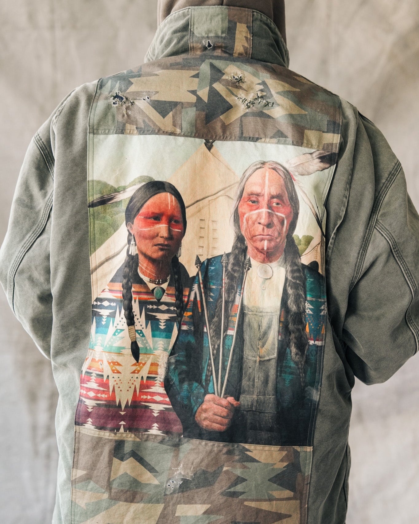 Native Camo Work Jacket 02