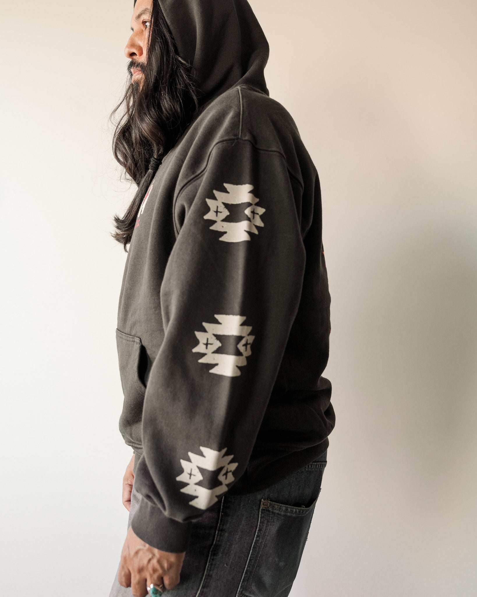 Lone Mountains - Hoodie Grey