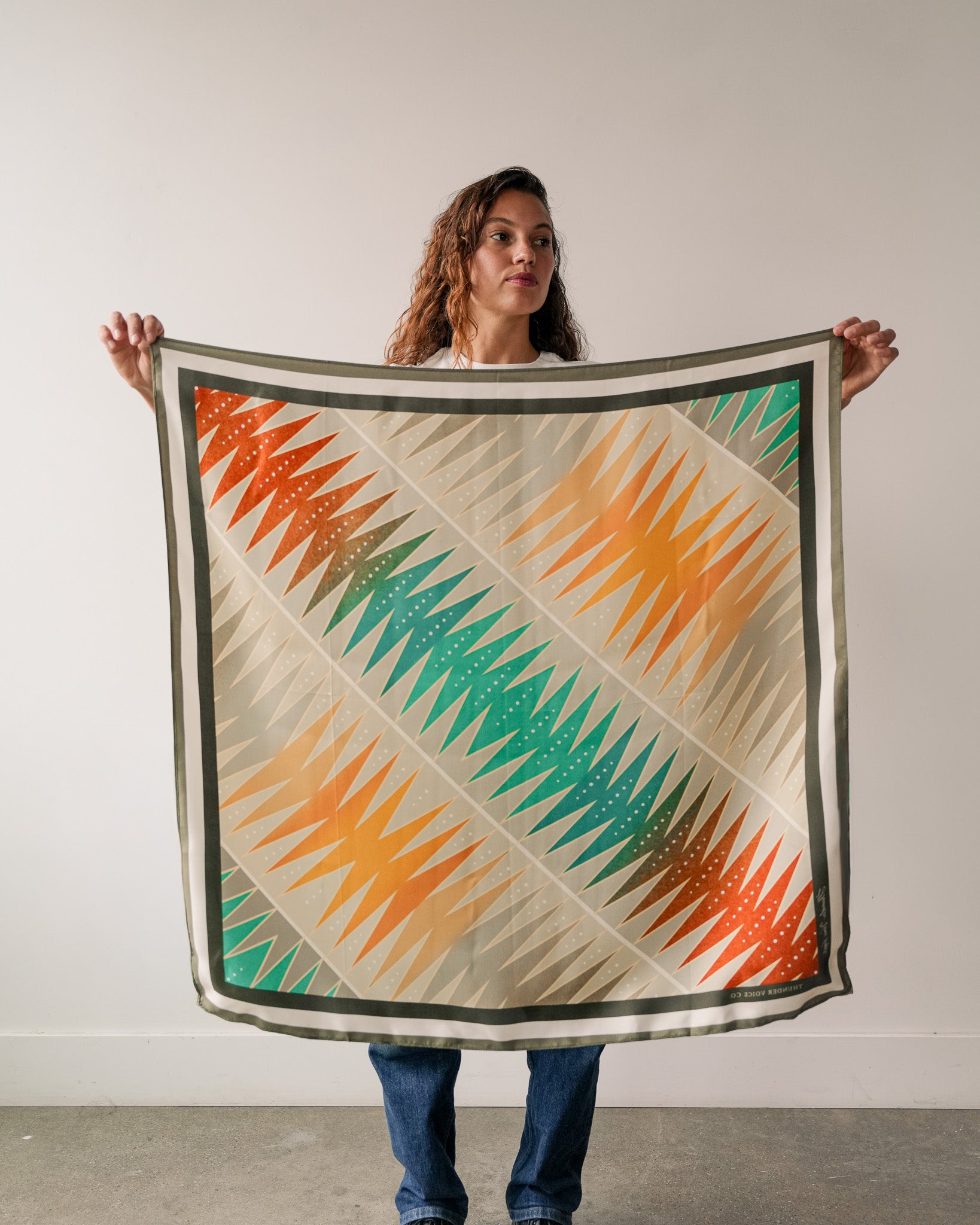 Prairie Silk Scarf