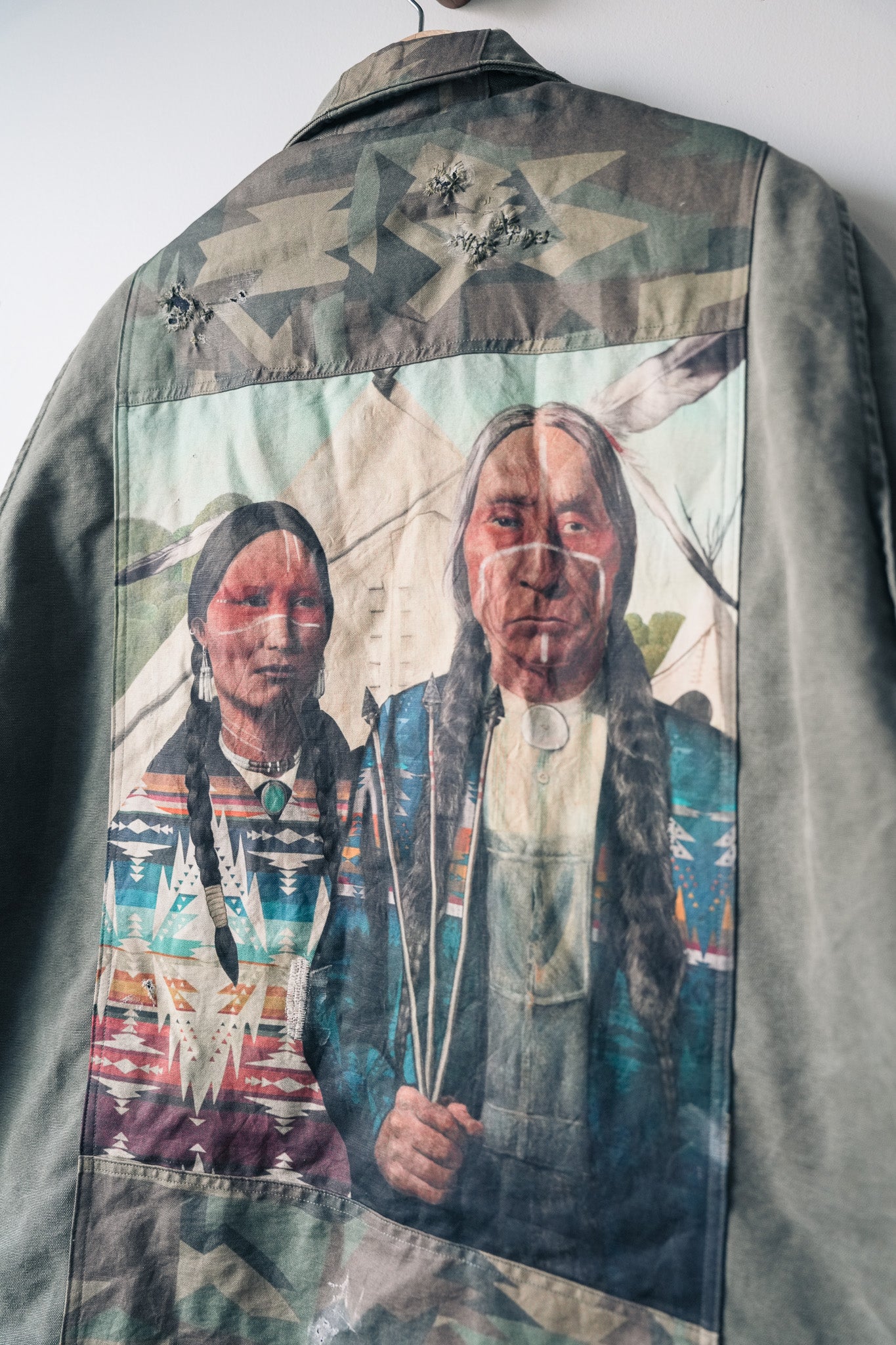 Native Camo Work Jacket 02