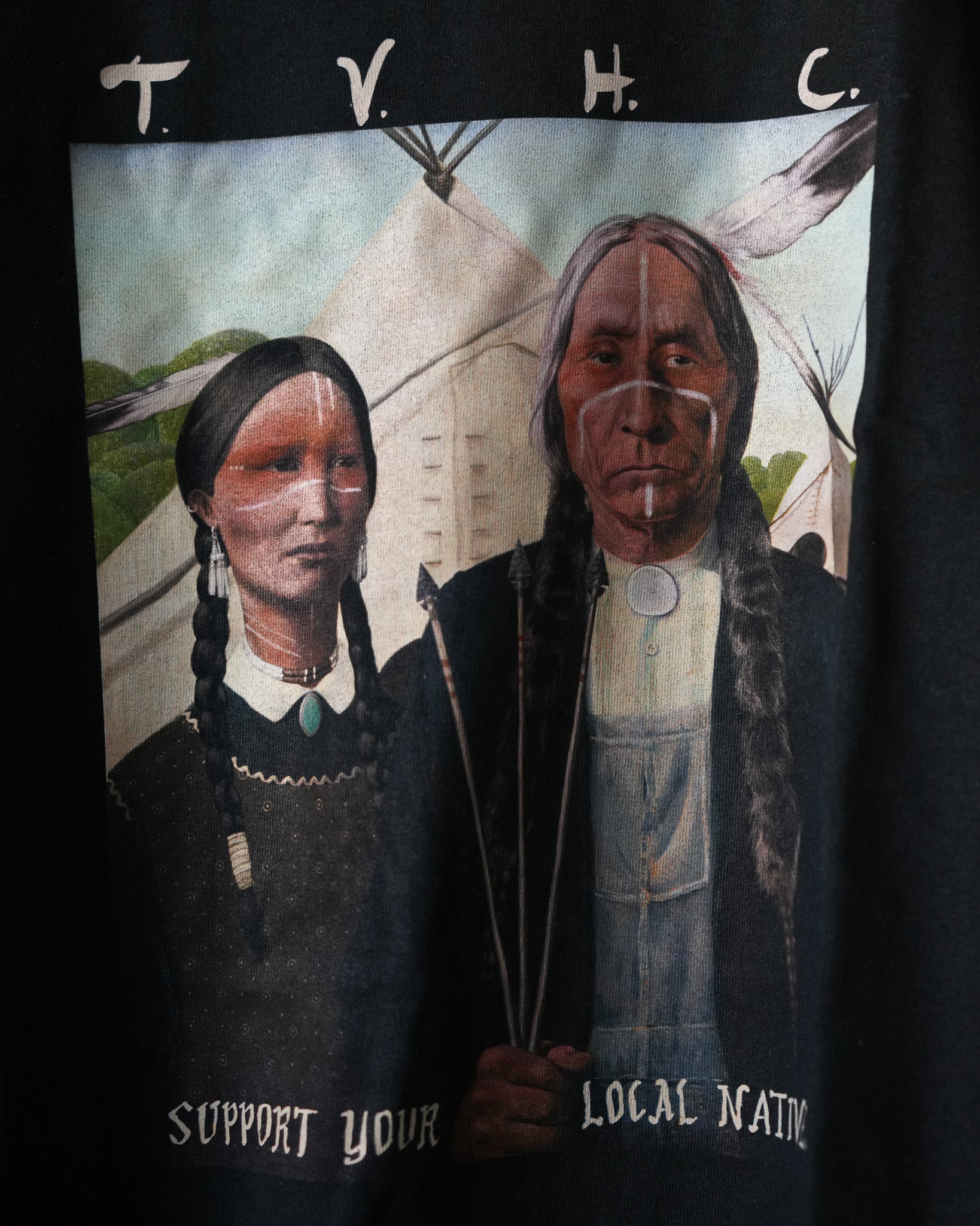 Native American Gothic Fine Art Shirt - MISPRINT