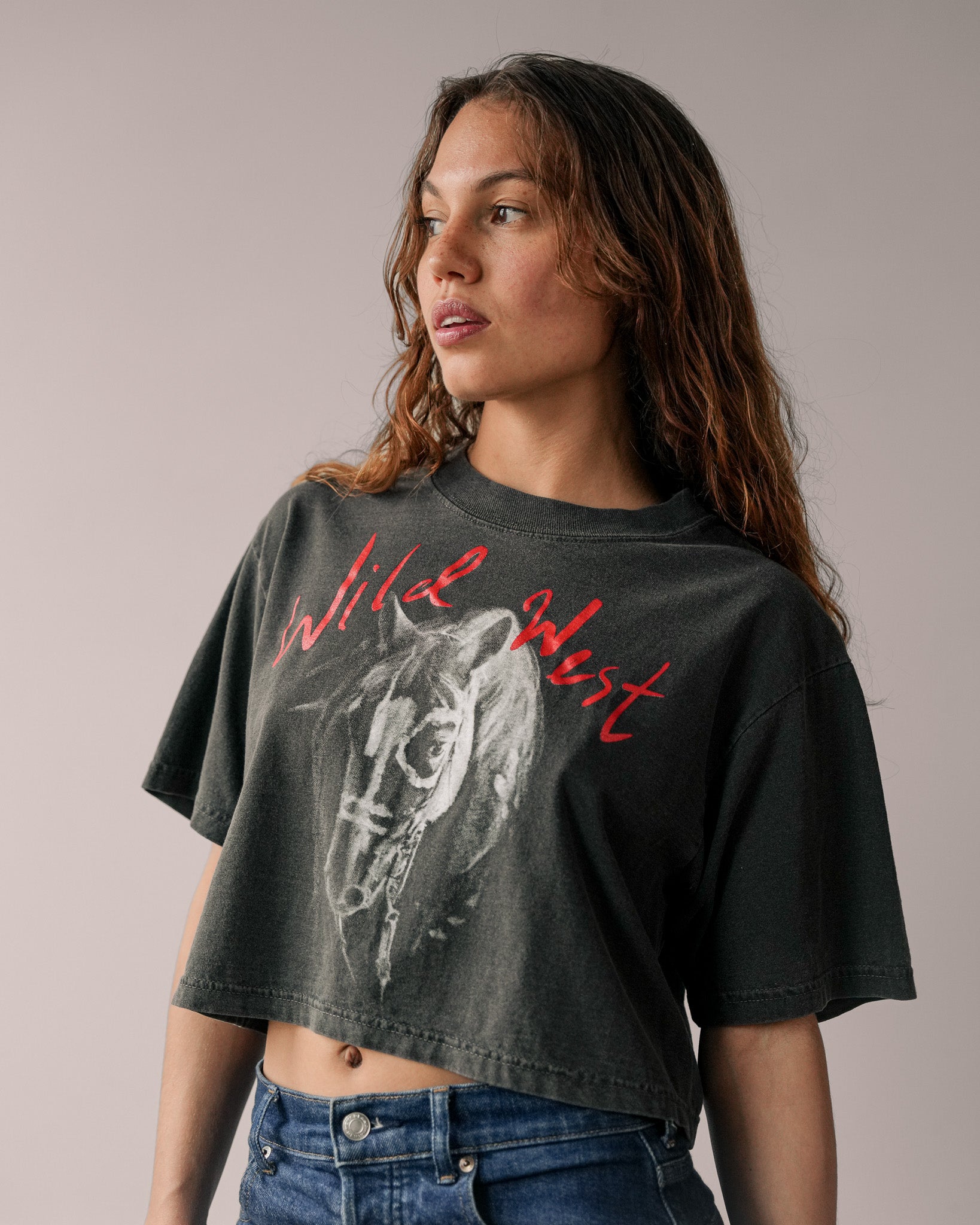 Wild West Cropped T-Shirt