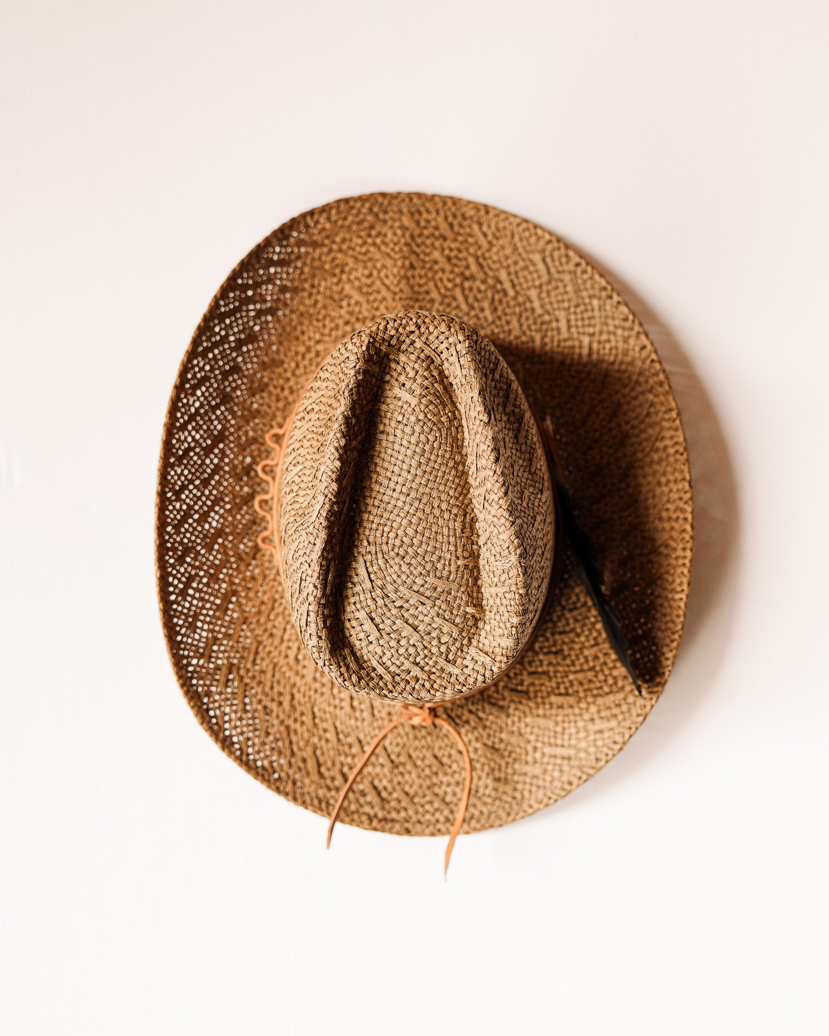 Reclaimed Straw Hat 877