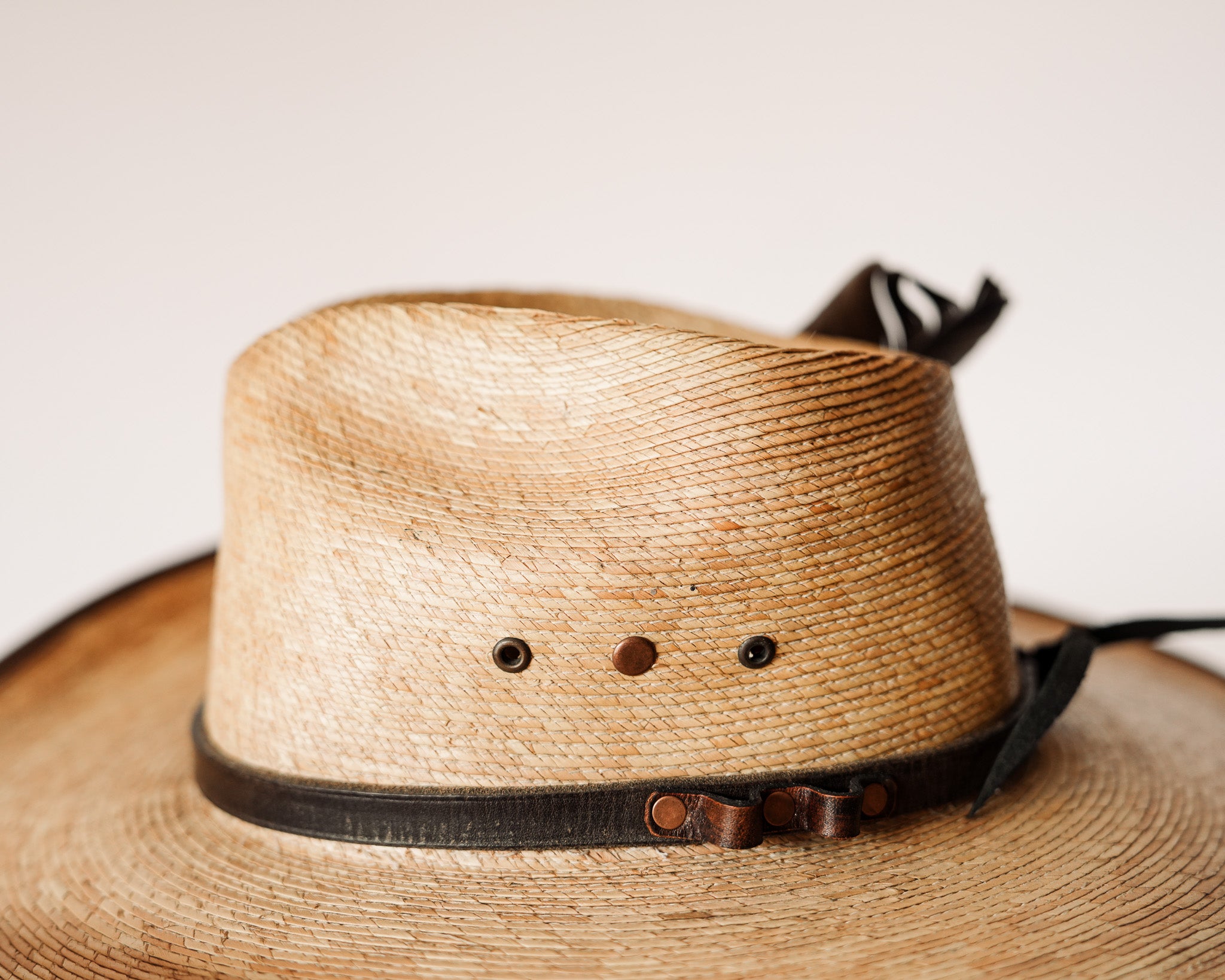 Reclaimed Straw Hat 876