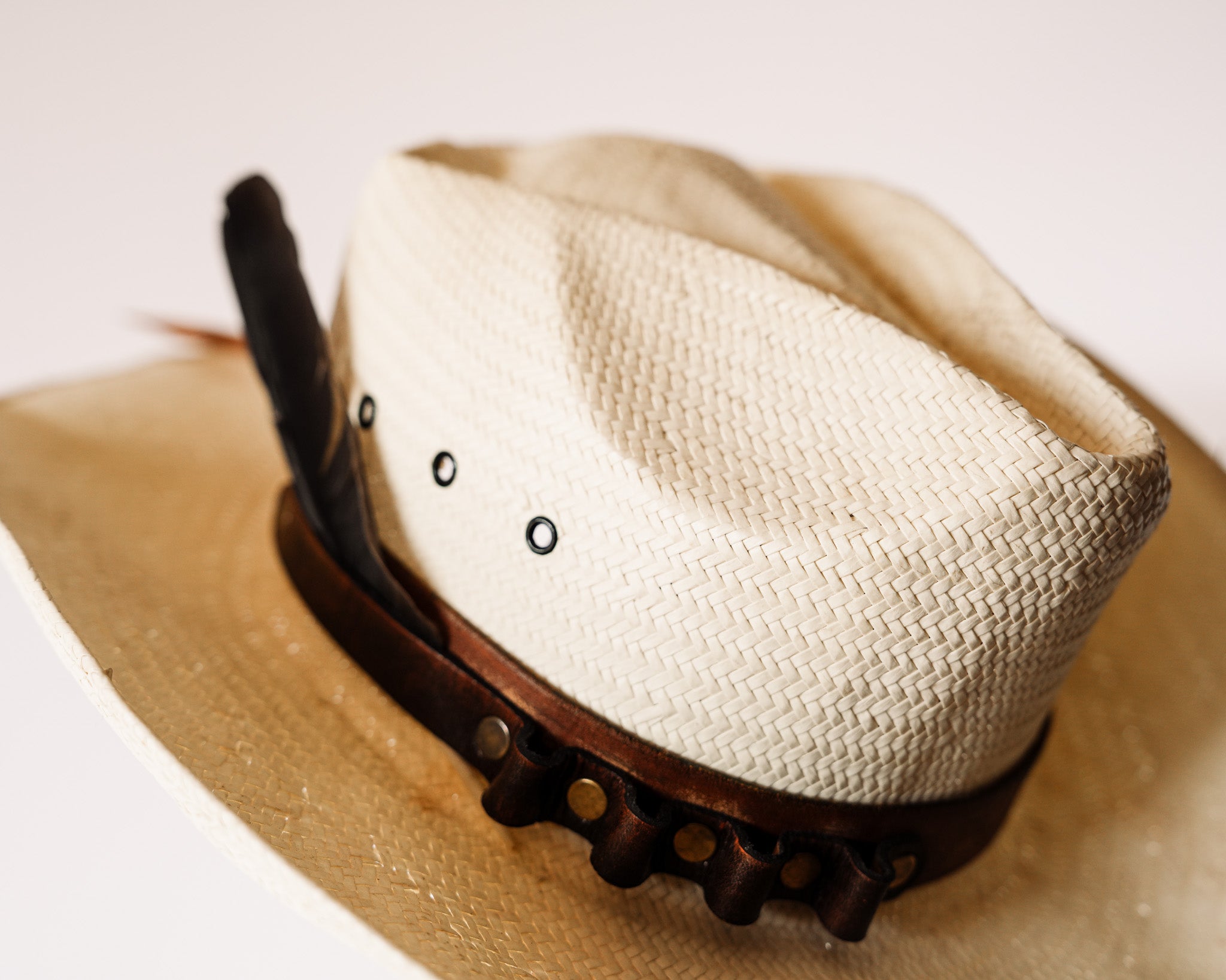 Reclaimed Straw Hat 875