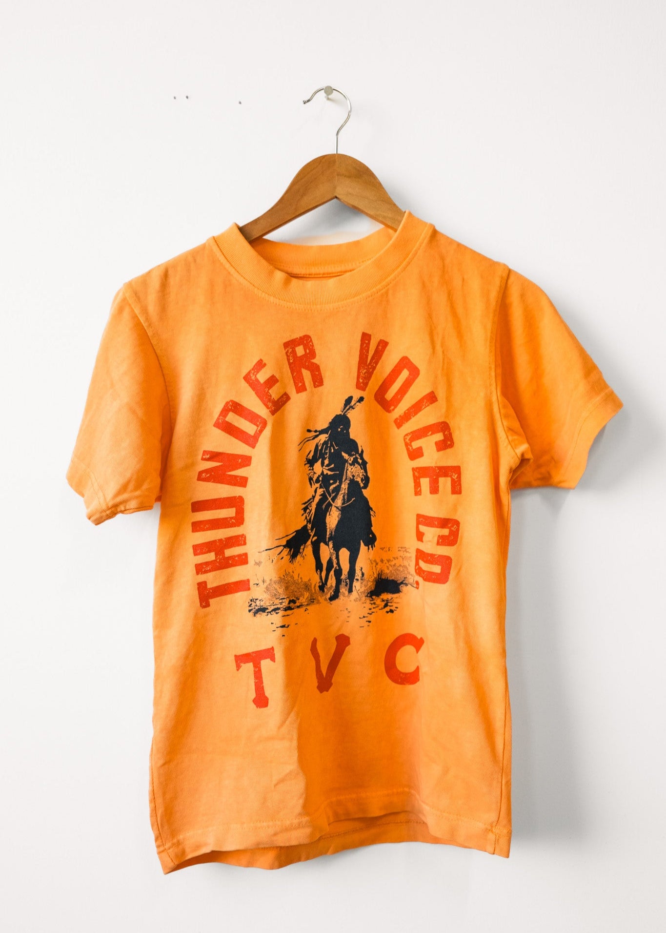 Orange Storm Rider T-Shirt - Hand Dyed