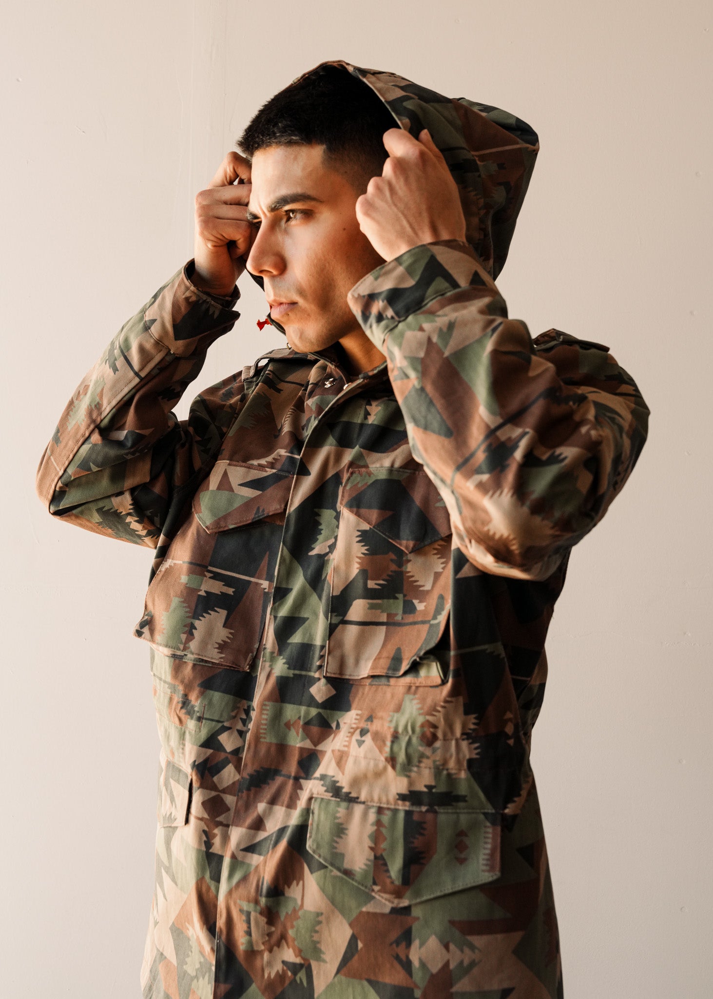 Native American Camouflage Field Jacket