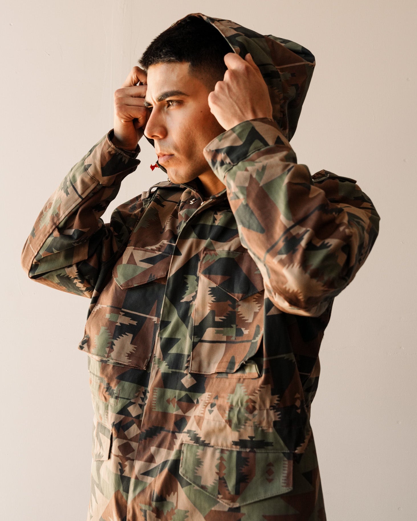 Native American Camouflage Field Jacket