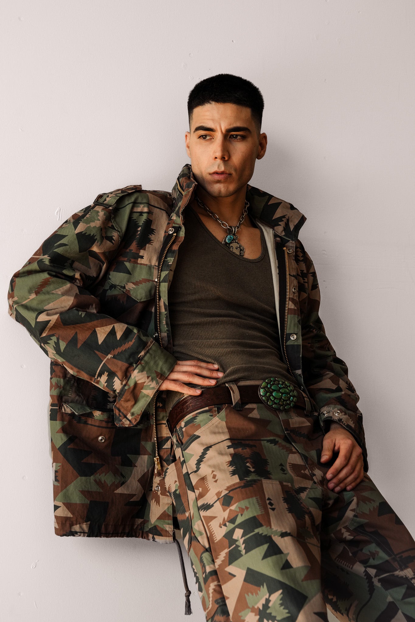 Native American Camouflage Field Jacket