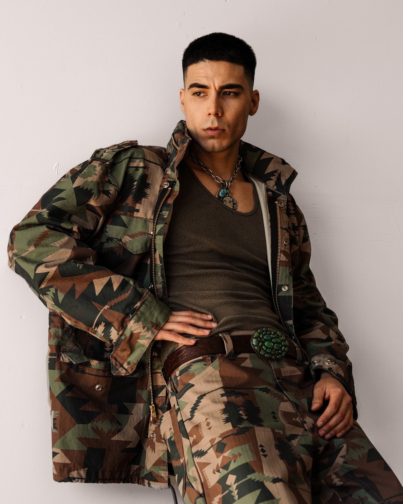 Native American Camouflage Field Jacket