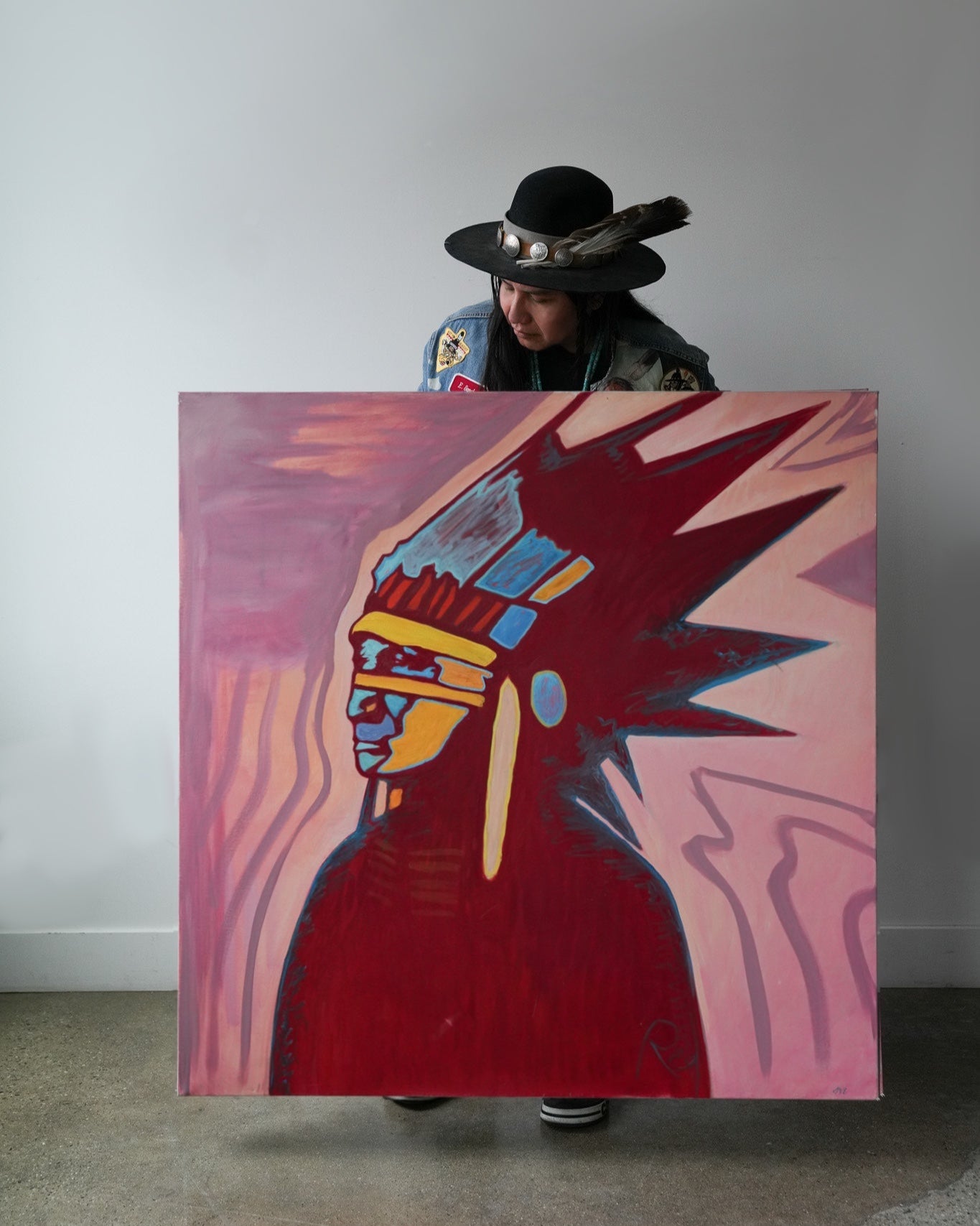 "Hail to the Chief" TVE Painting