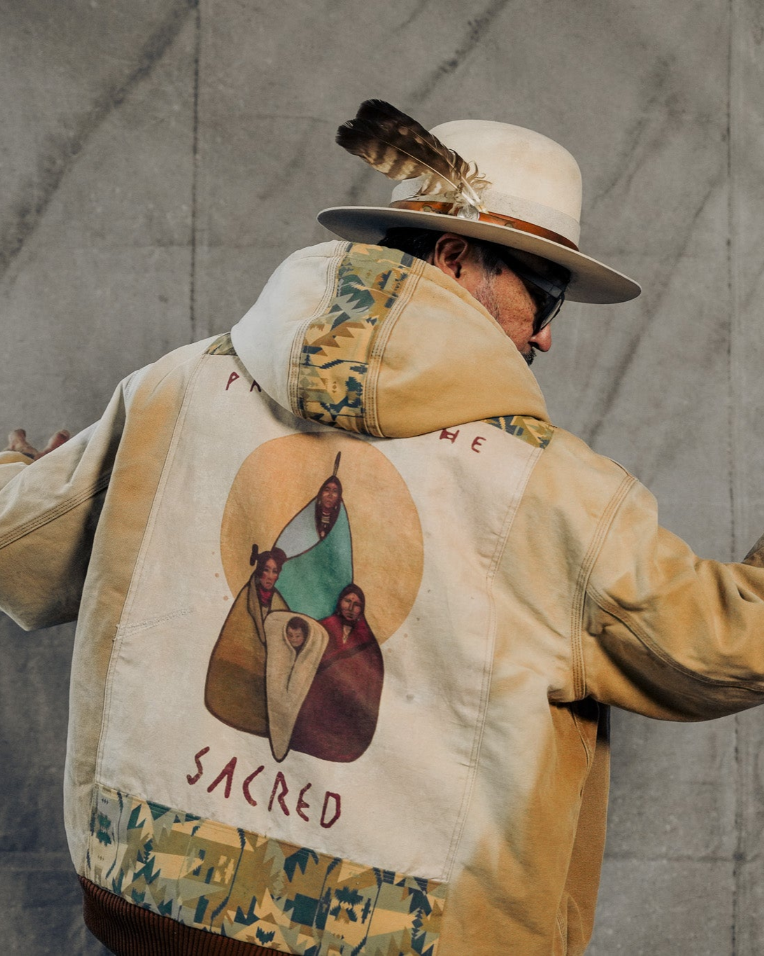 Native Camo Work Jacket 01