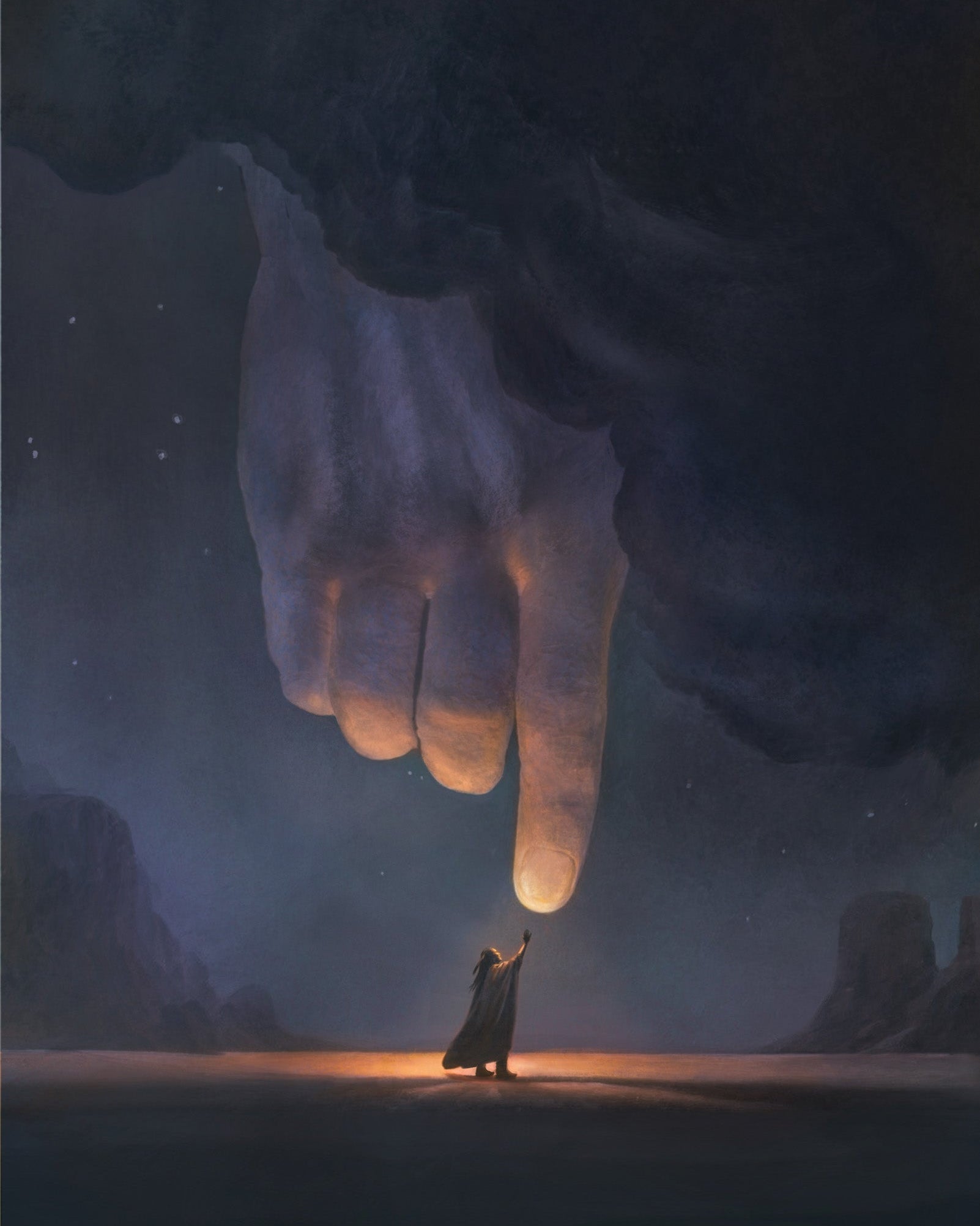 "Heaven's Touch" - 4 x 5