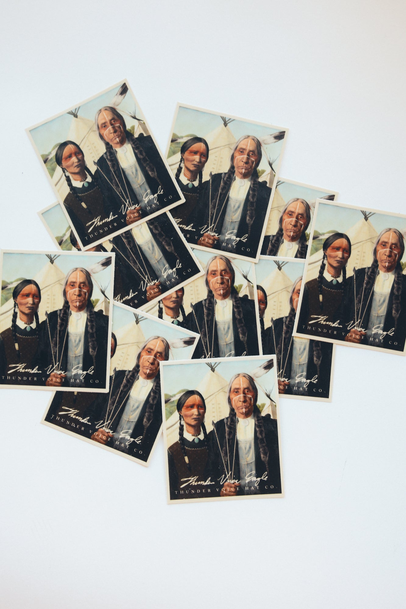 Native American Gothic Sticker