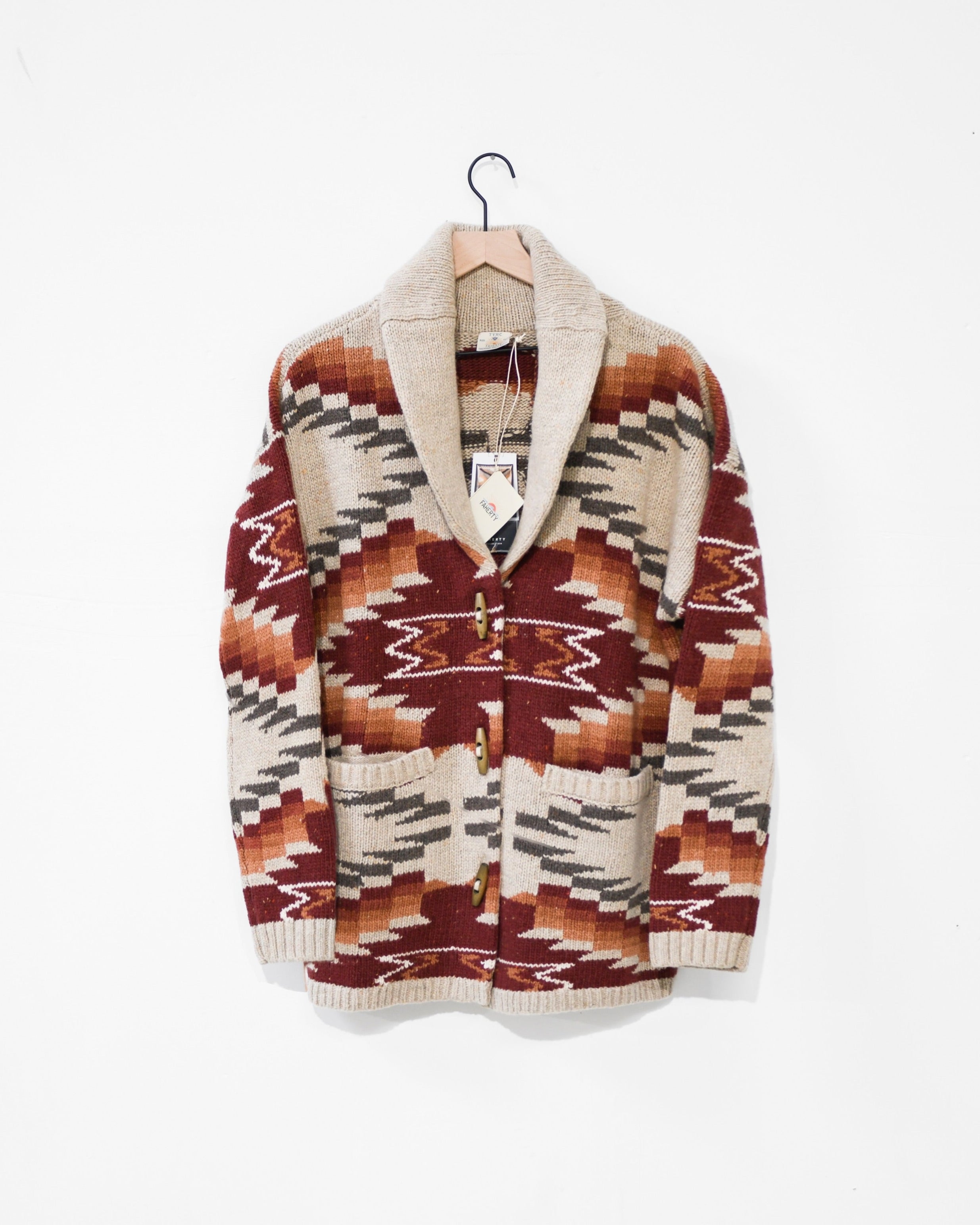 TVE x Faherty Brand Sunset Cardigan - Women's - MISPRINT