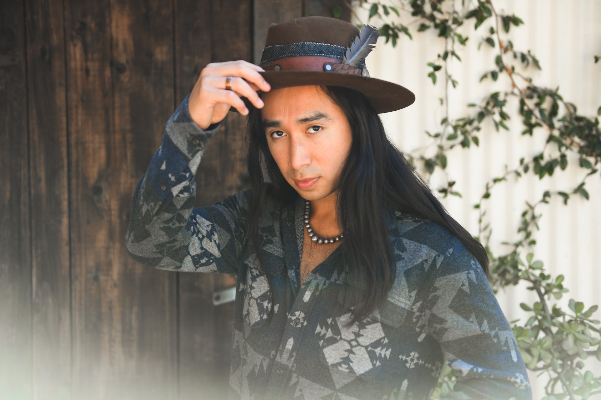 TVE x Faherty Brand Legend™ Grey Earth Sweater Shirt - MISPRINT