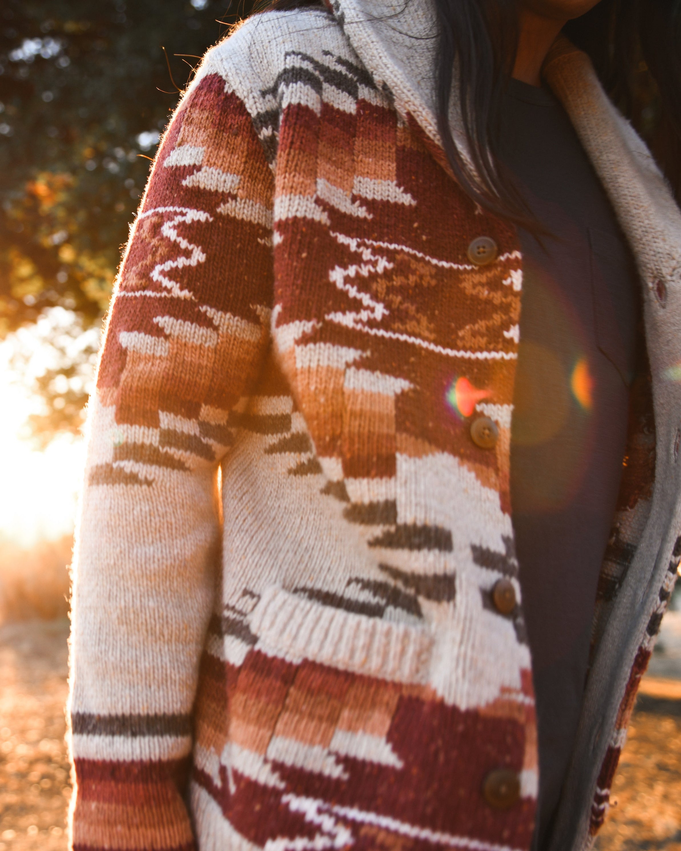 TVE x Faherty Brand Sunset Cardigan - Men's - MISPRINT