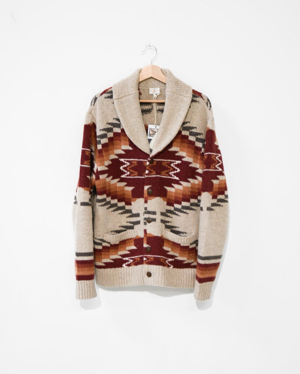 TVE x Faherty Brand Sunset Cardigan - Men's - MISPRINT