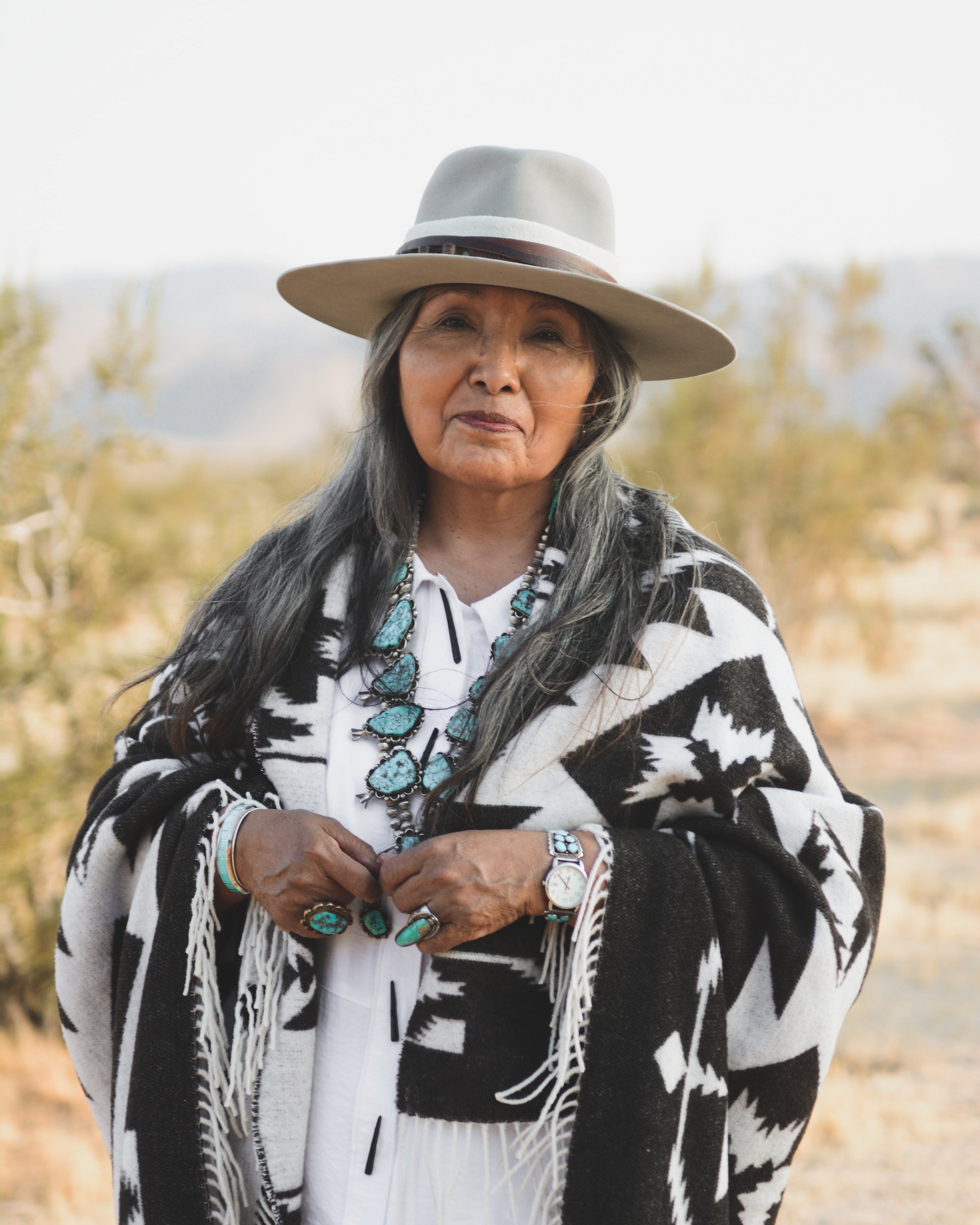 TVE x Sackcloth & Ashes Smoky Quartz Blanket