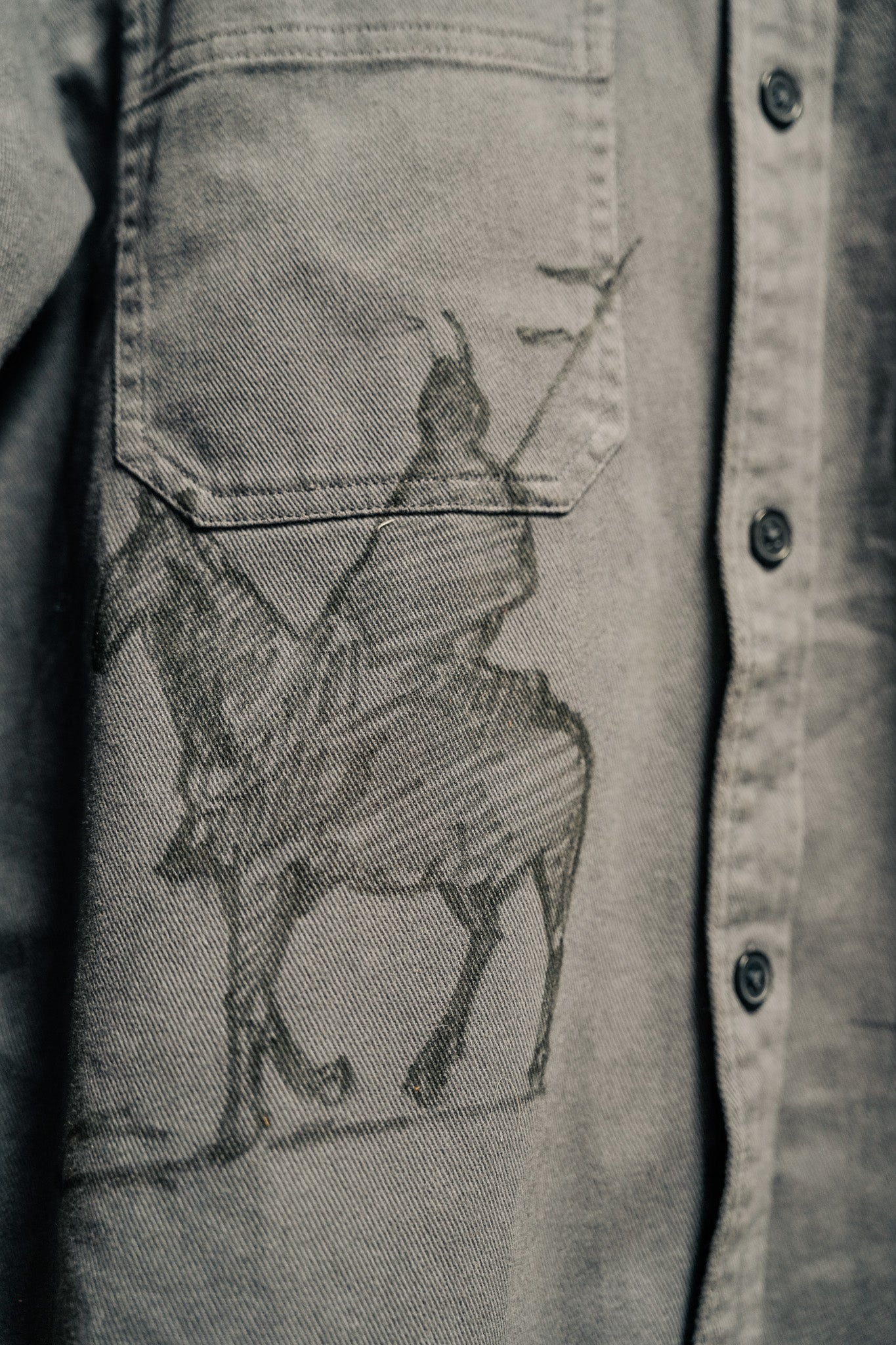 The Engraved Cloth Hand-painted Shirt 05
