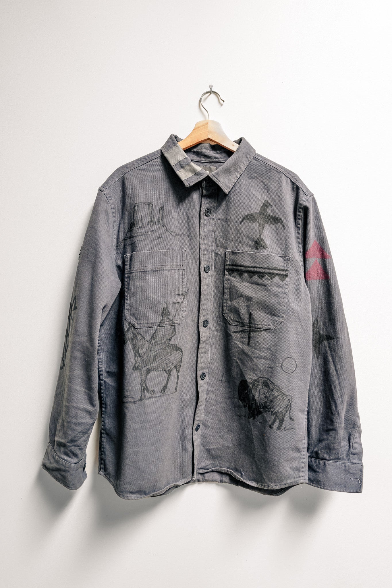 The Engraved Cloth Hand-painted Shirt 05