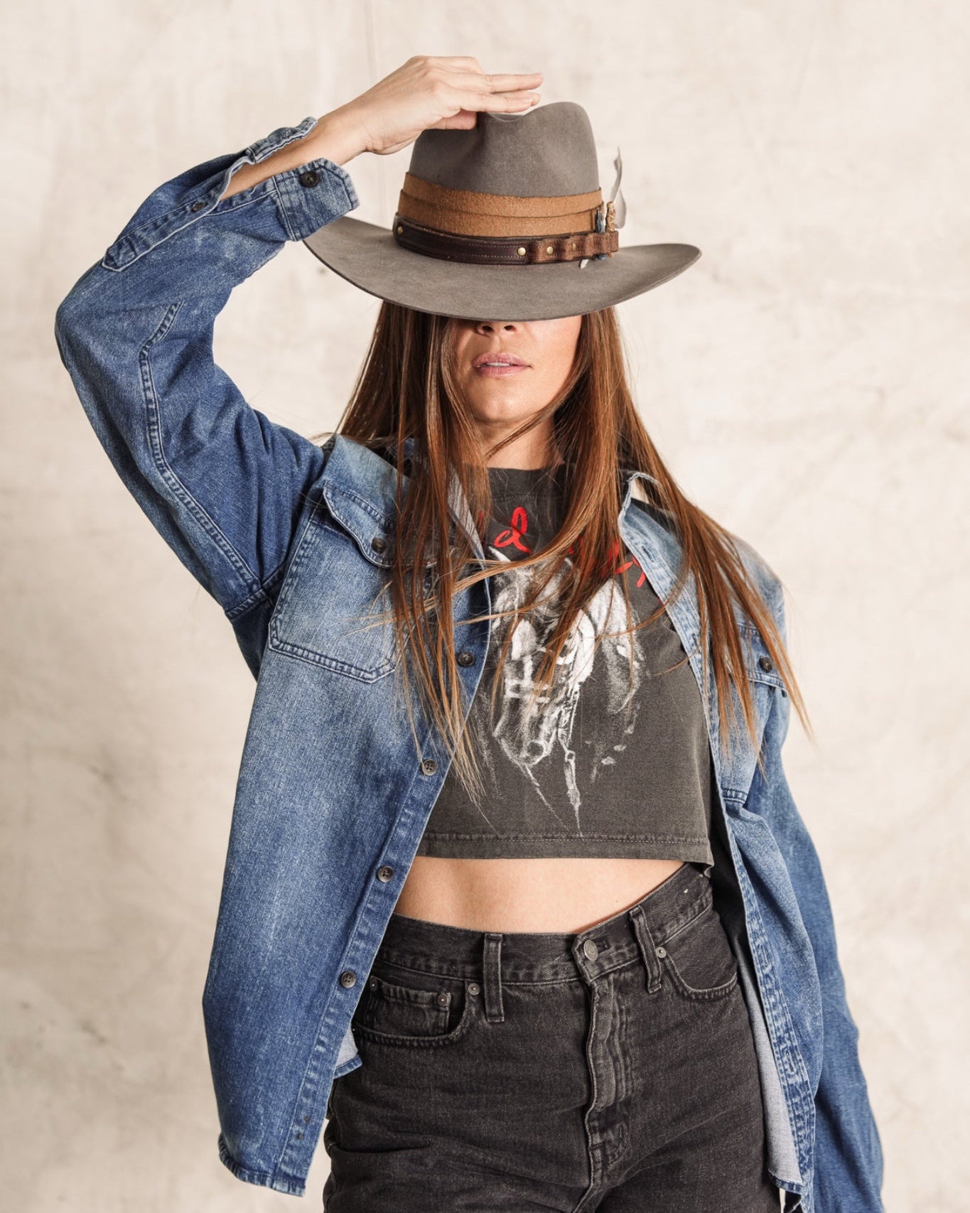 Wild West Cropped T-Shirt