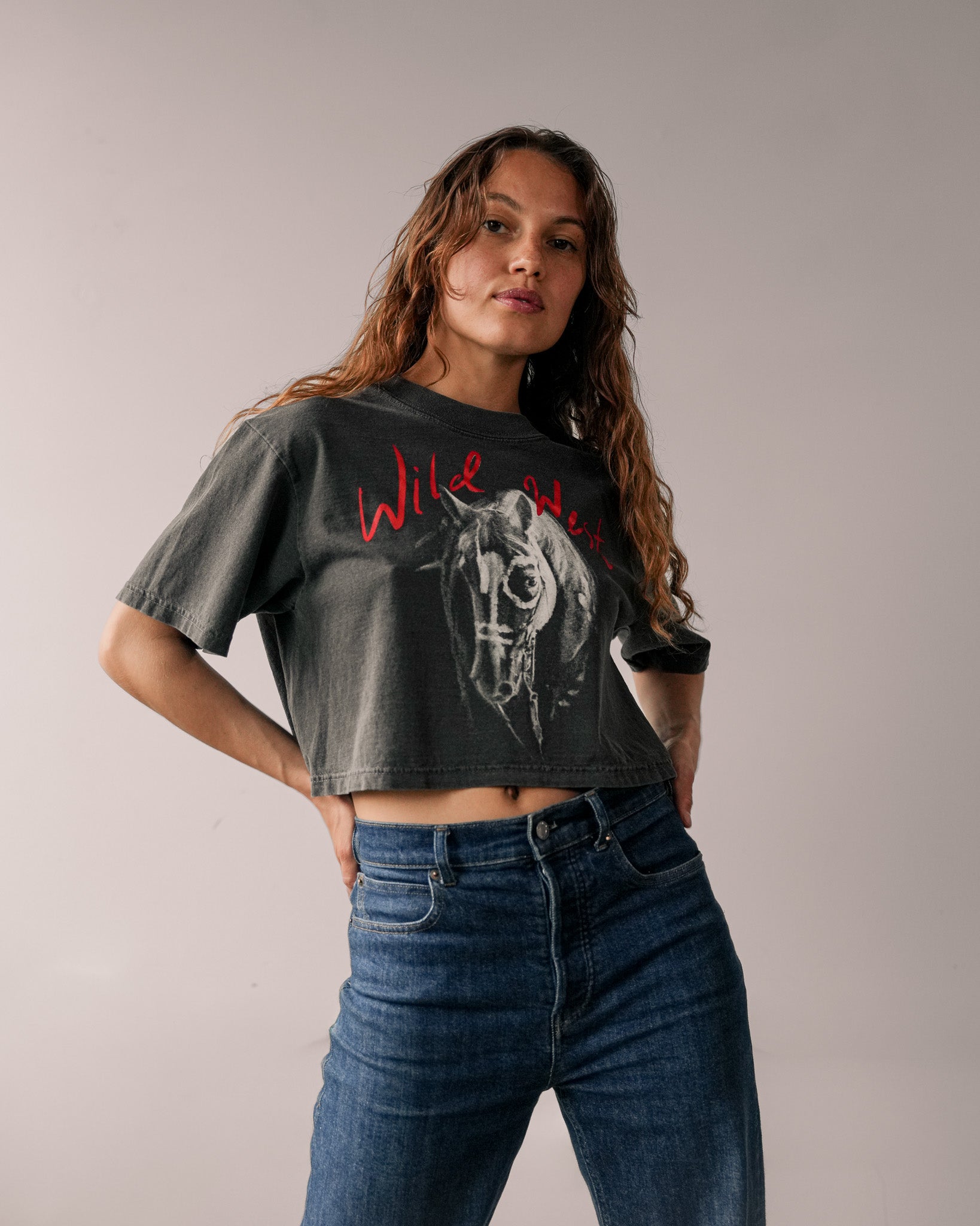 Wild West Cropped T-Shirt
