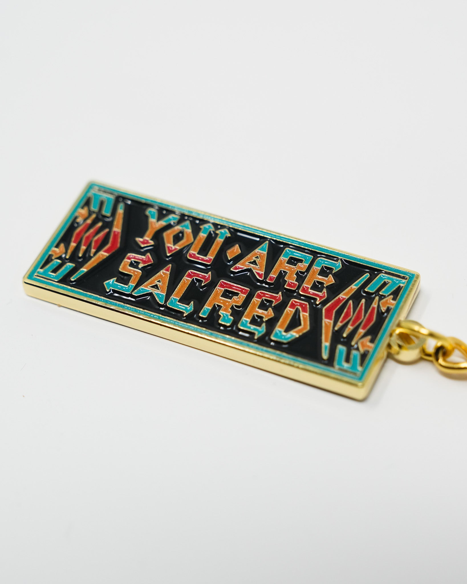 "YOU ARE SACRED" - Keychain