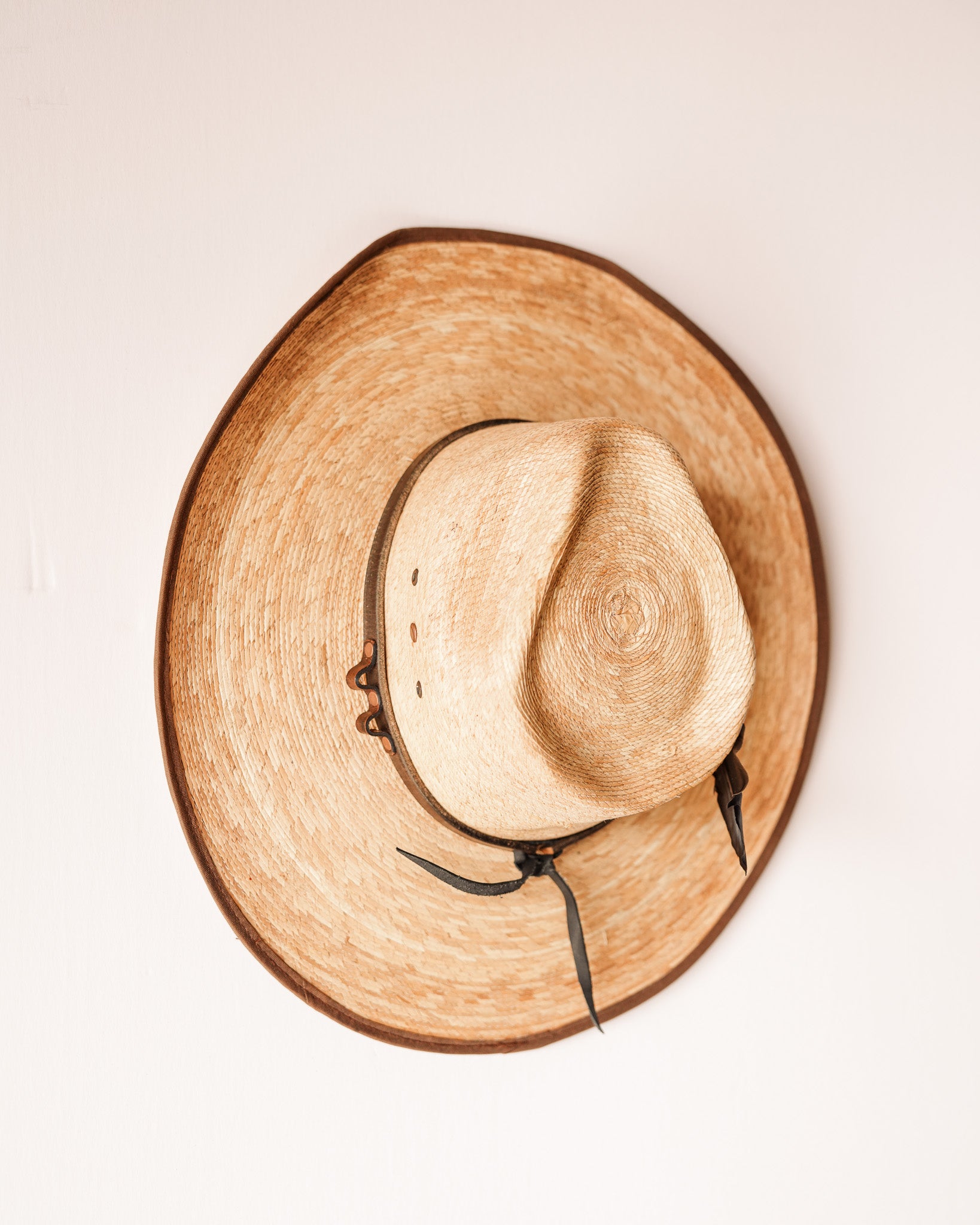 Reclaimed Straw Hat 876