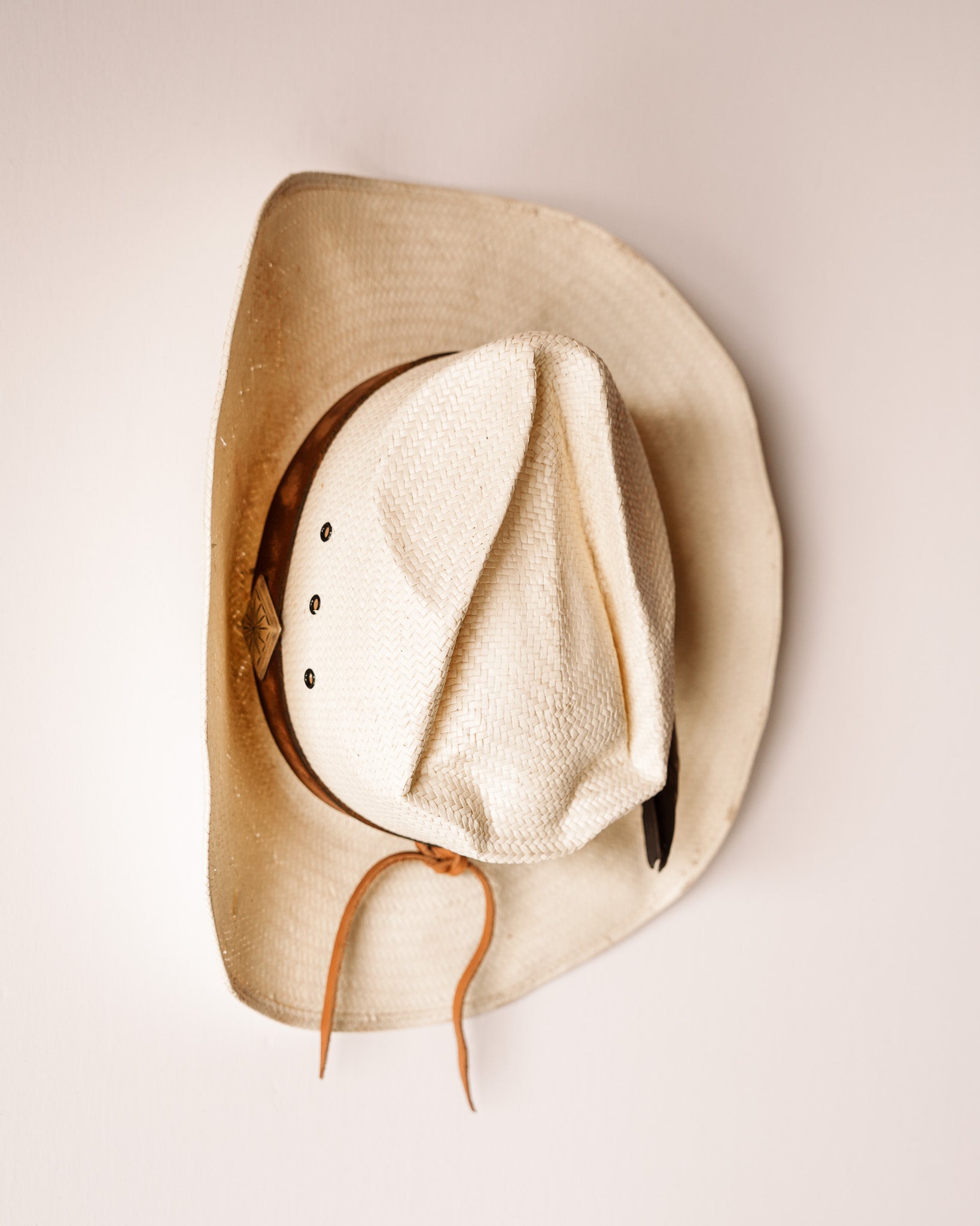 Reclaimed Straw Hat 875