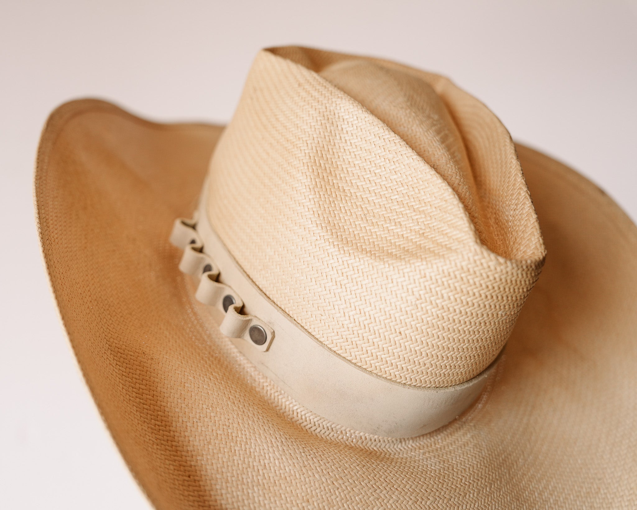 Reclaimed Straw Hat 874