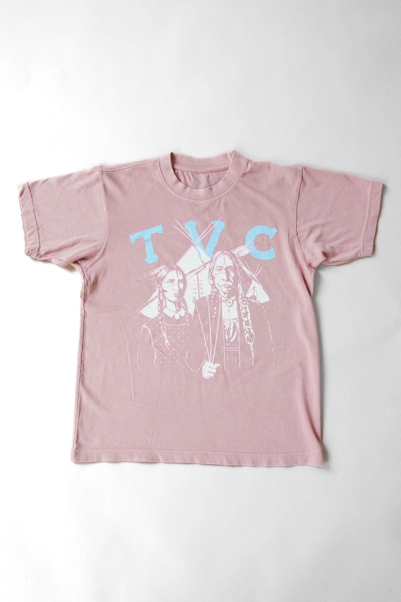 TVC Neo-Native Gothic Luxury Heavy T-Shirt Salmon