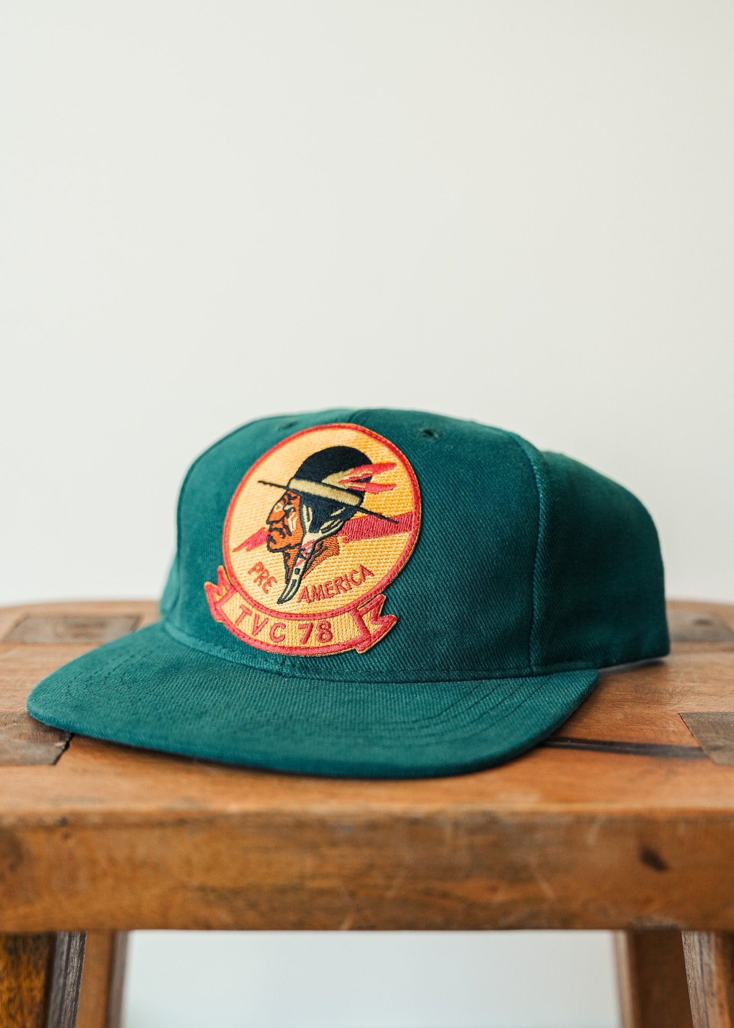 "Pre-America 78" - Green Caps