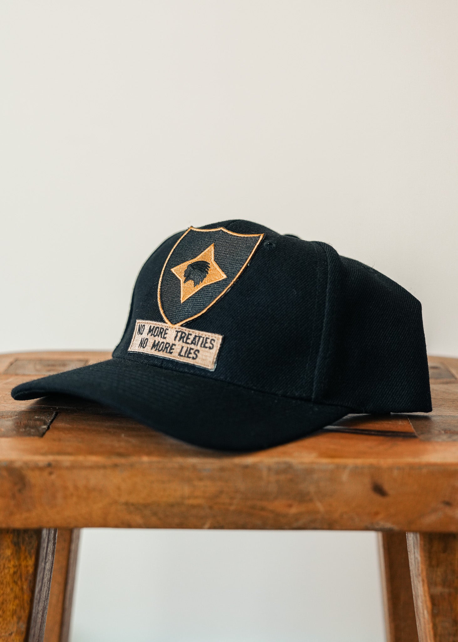 "NO MORE TREATIES, NO MORE LIES" - Kids Caps
