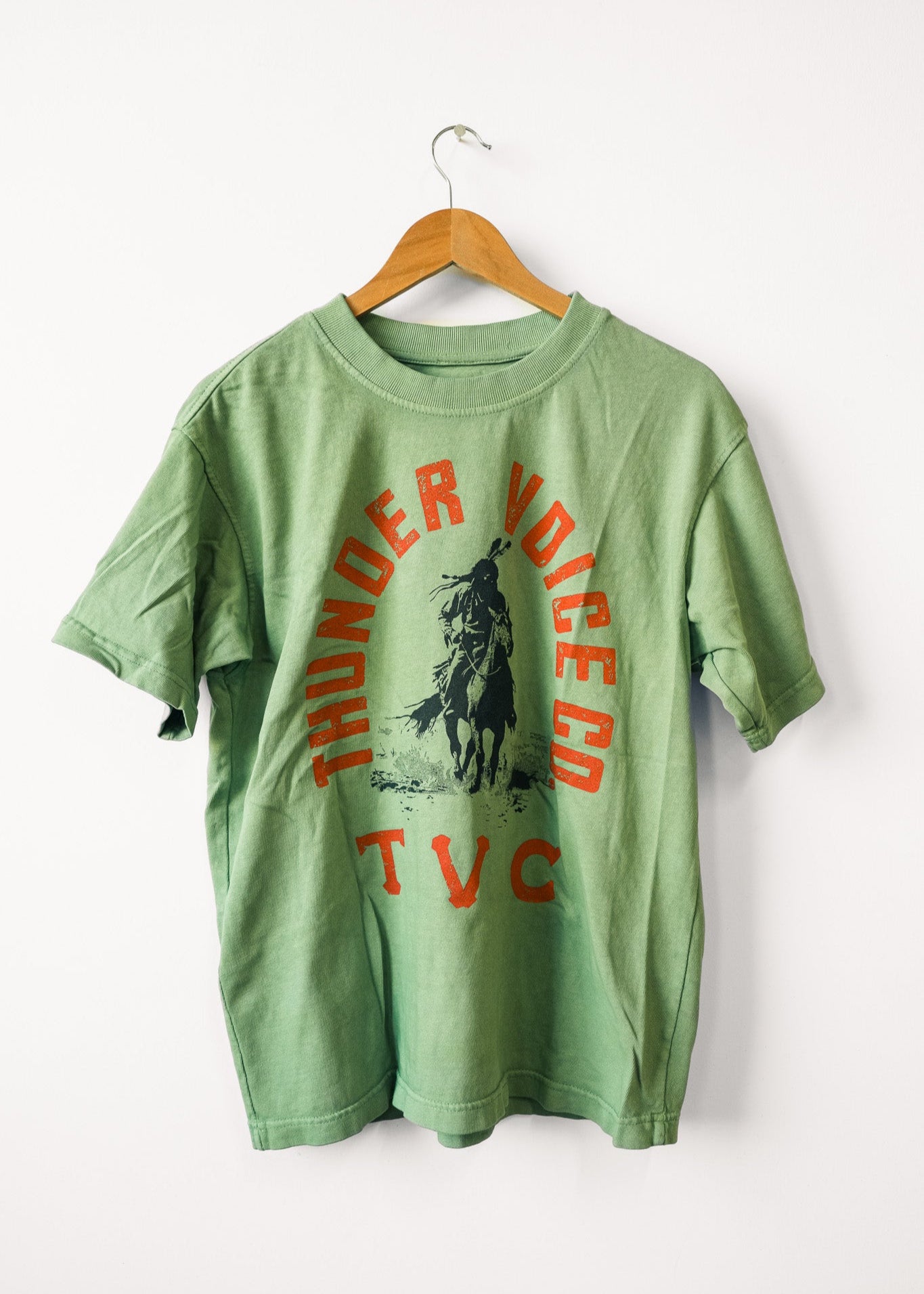 Lime Green Storm Rider T-Shirt - Hand Dyed