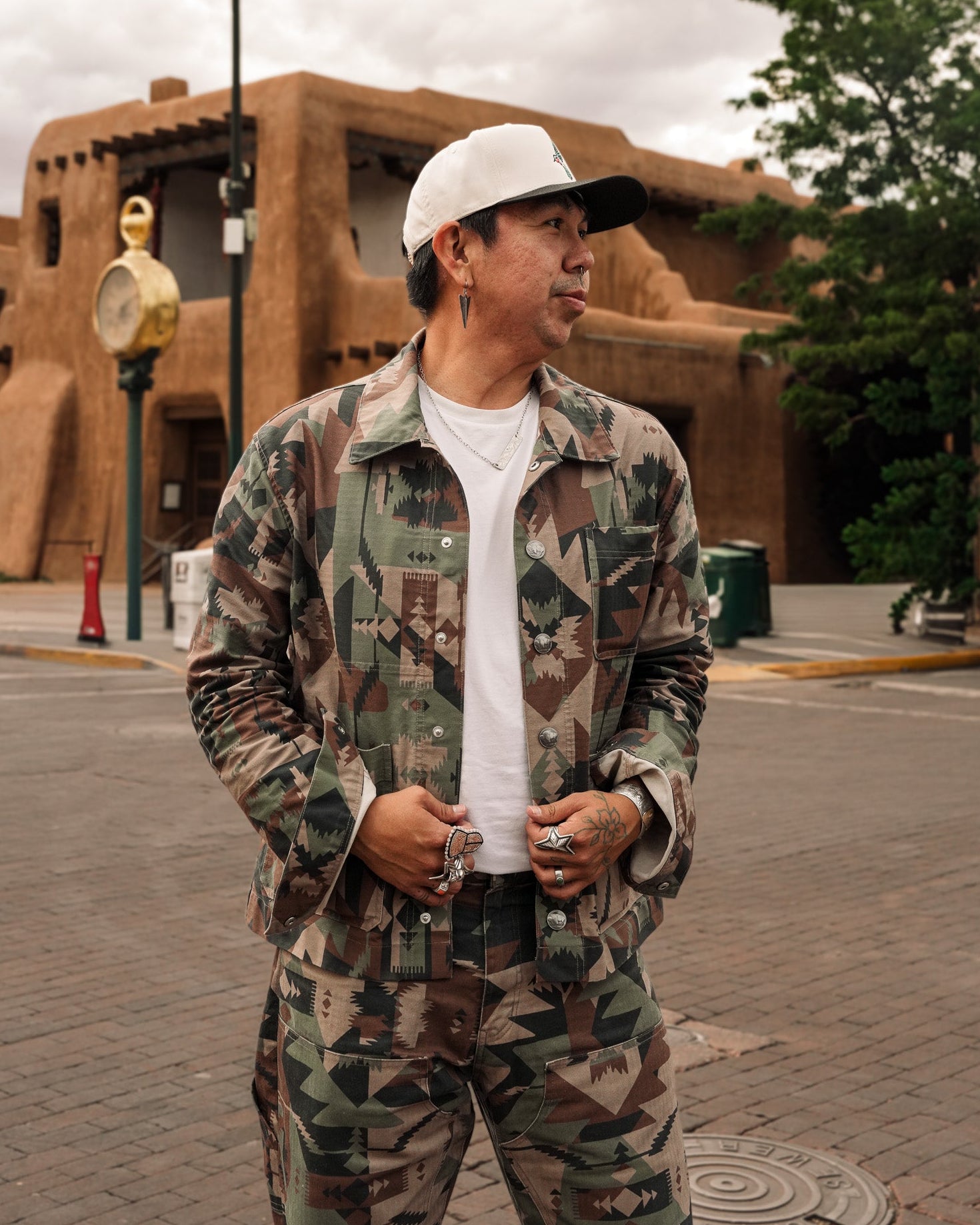 PRESALE Native American Camo Worker Jacket 01