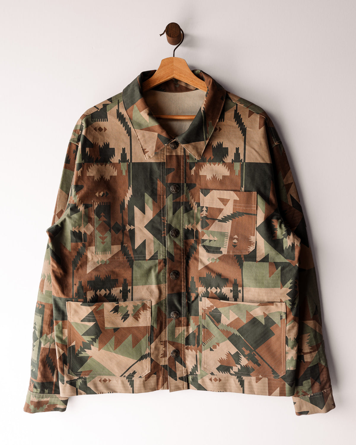 *ORDERS CLOSED* Native American Camo Worker Jacket 01