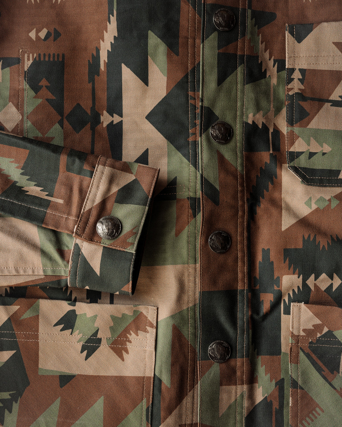 *ORDERS CLOSED* Native American Camo Worker Jacket 01