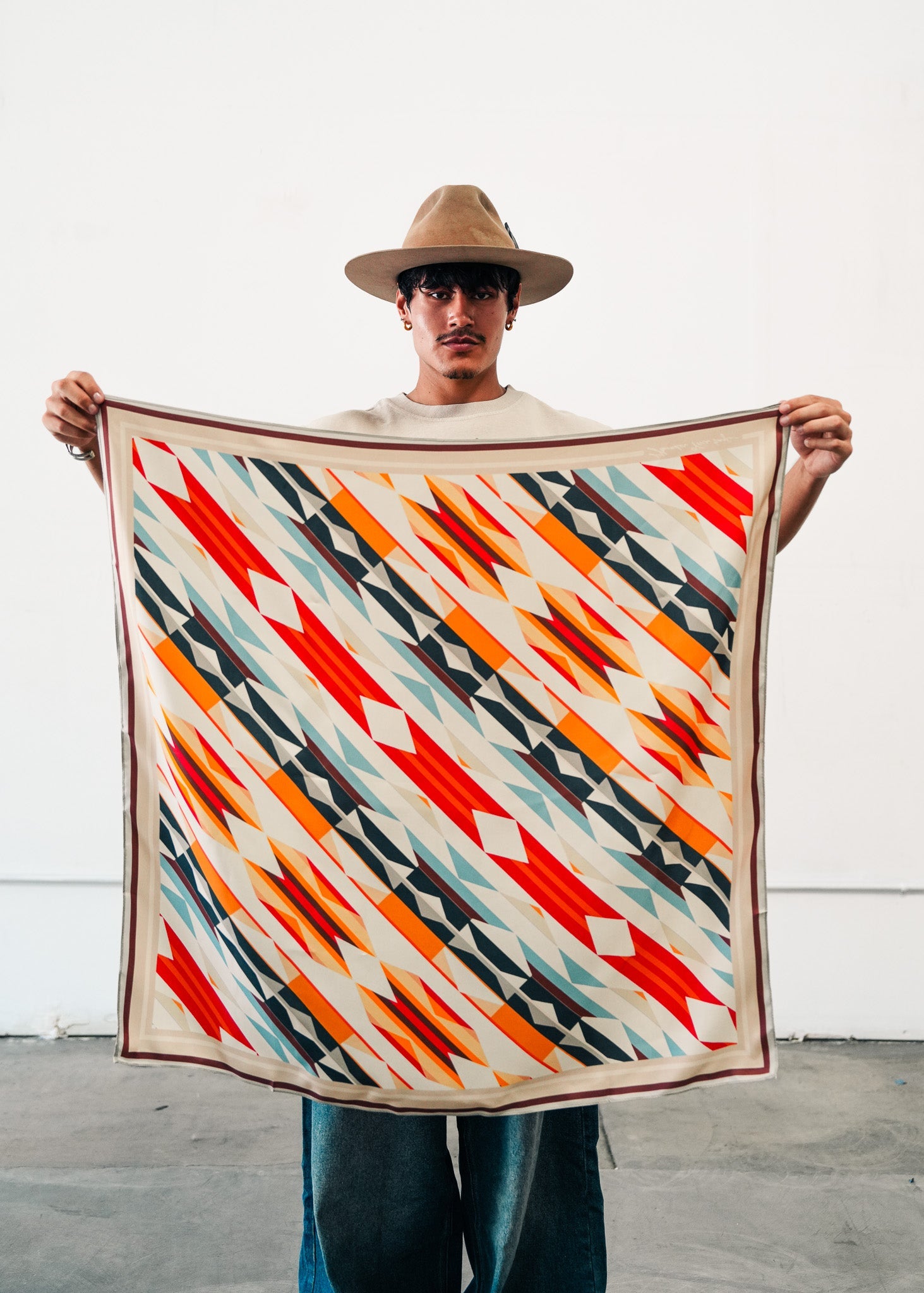 Echo Bluffs Silk Scarf