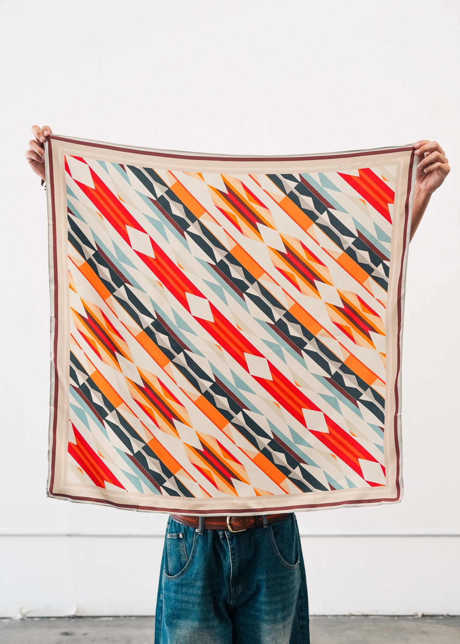 Echo Bluffs Silk Scarf