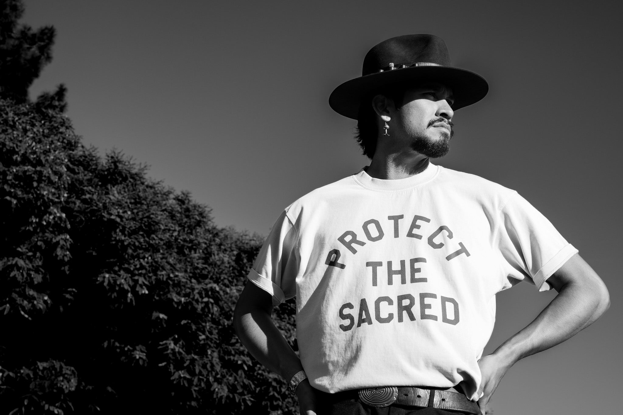 Protect the Sacred - Luxury Heavy T-Shirt