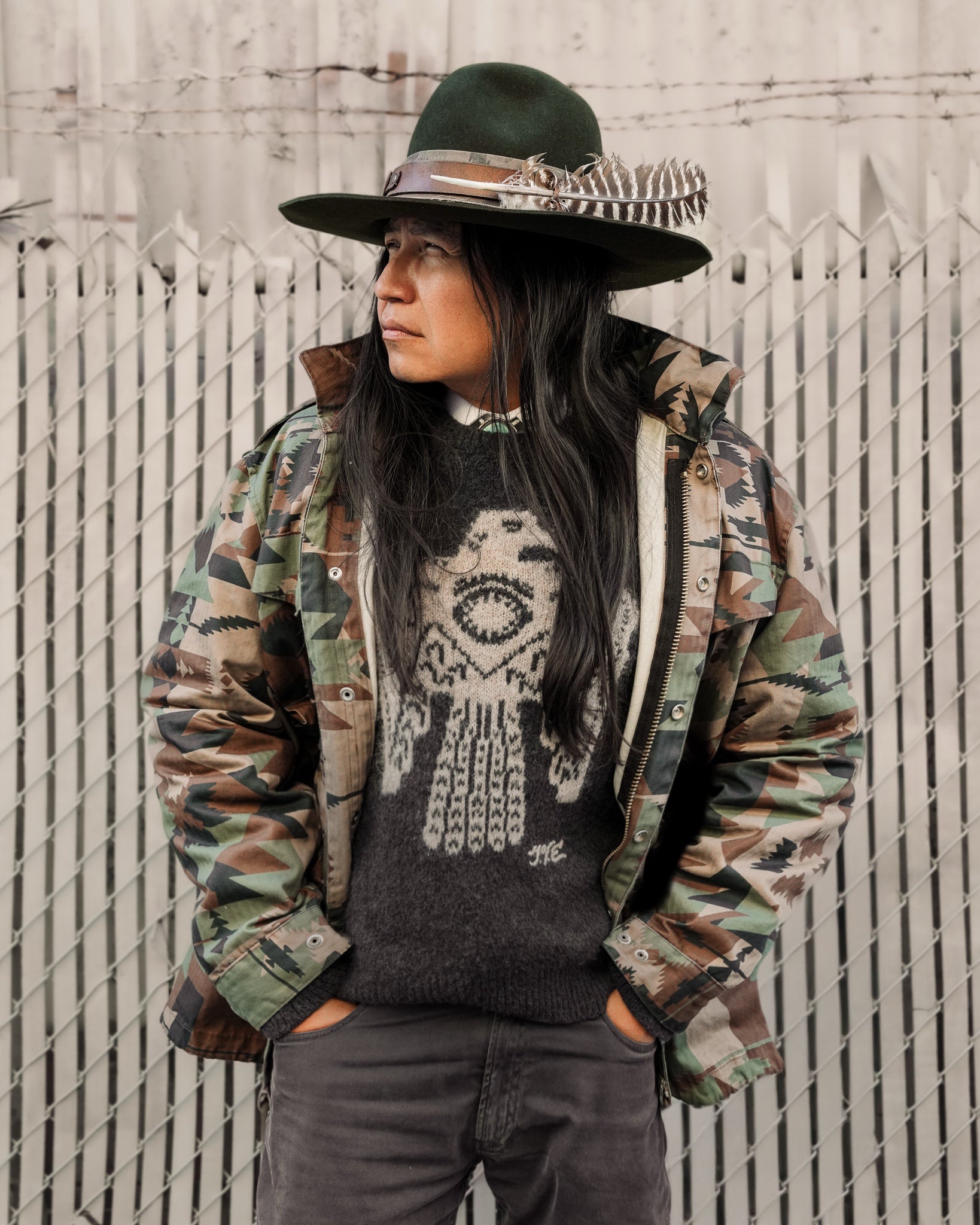 Native American Camouflage Field Jacket