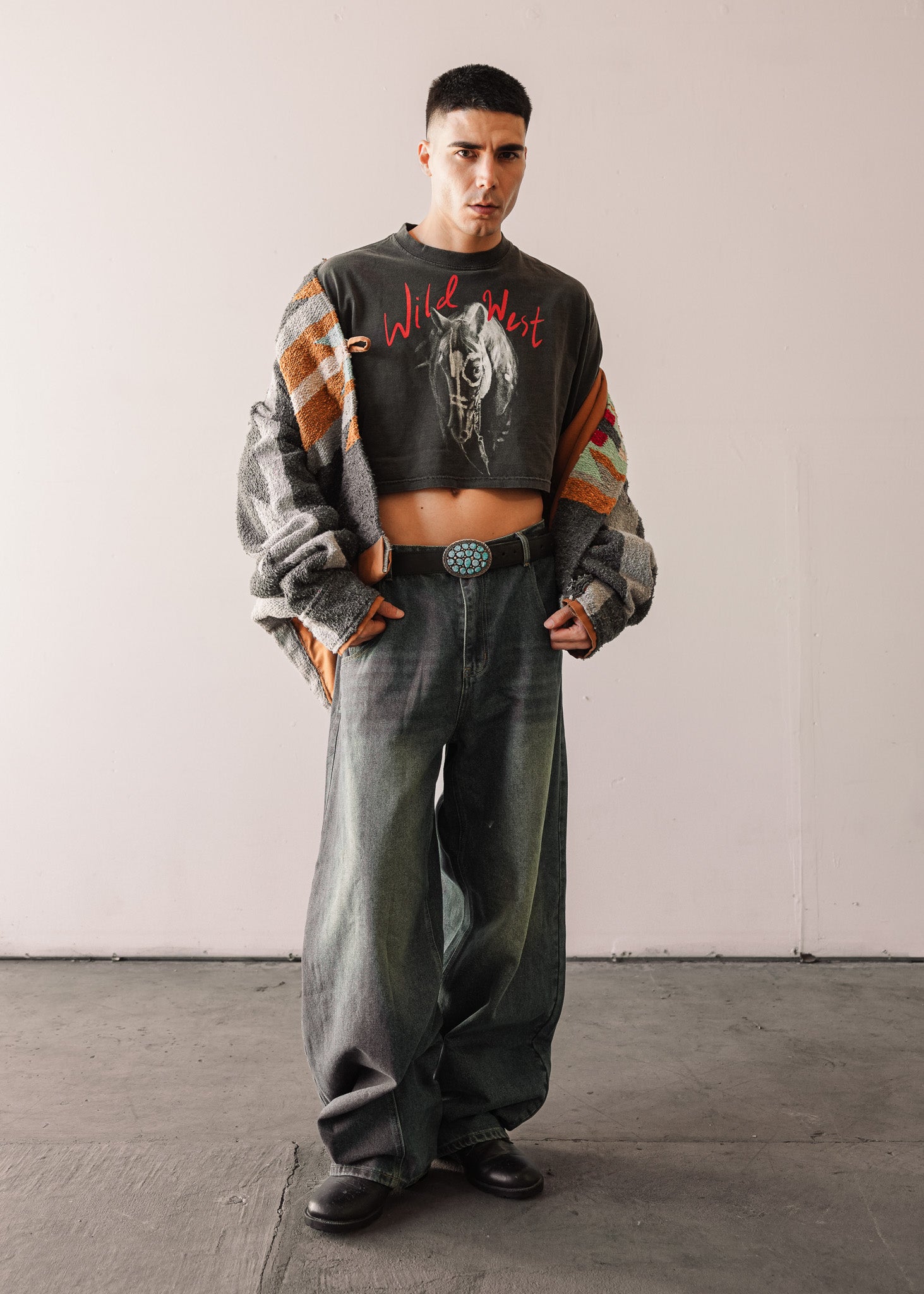 Wild West Cropped T-Shirt