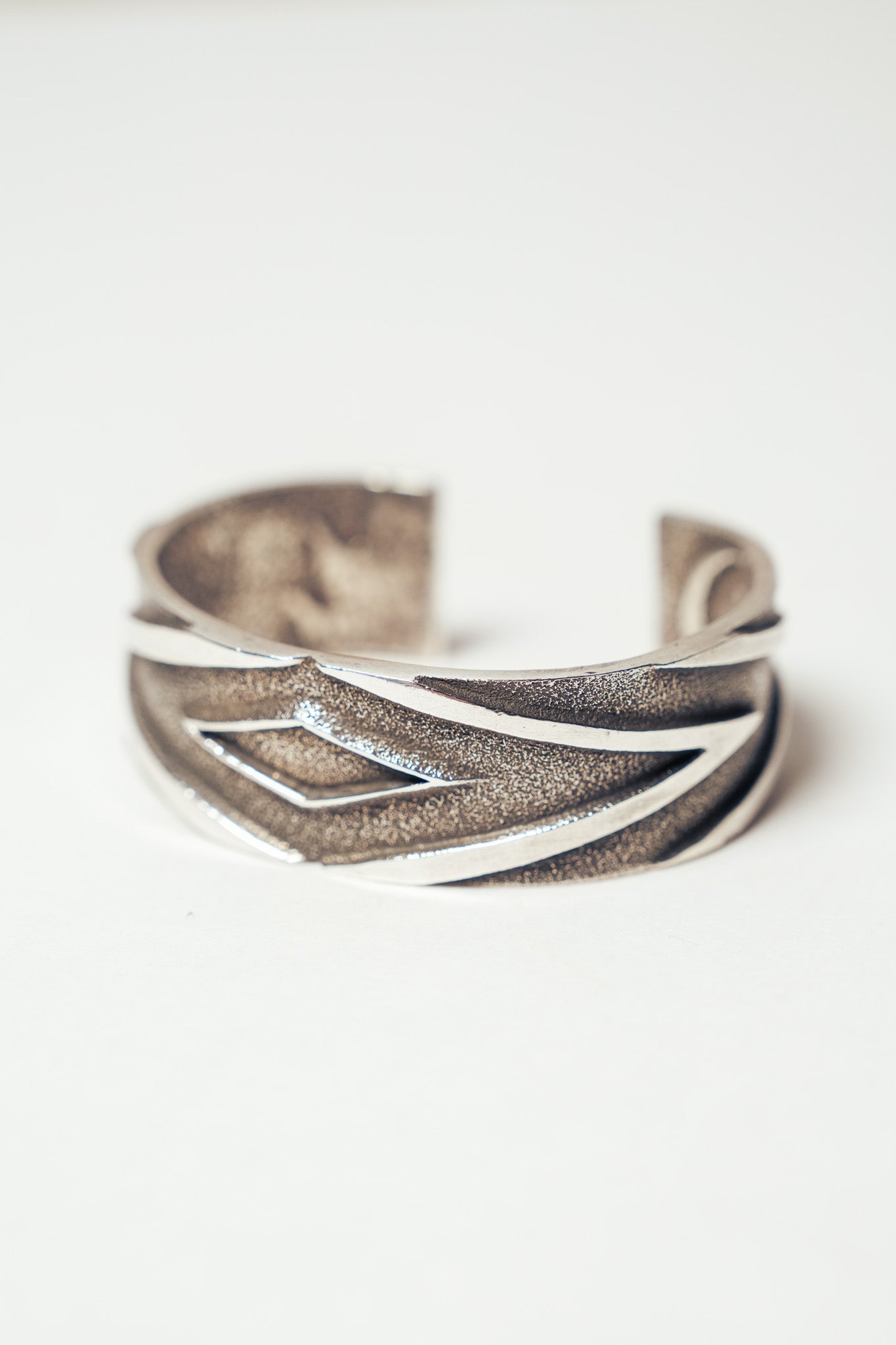 Large Sand Cast Bracelet