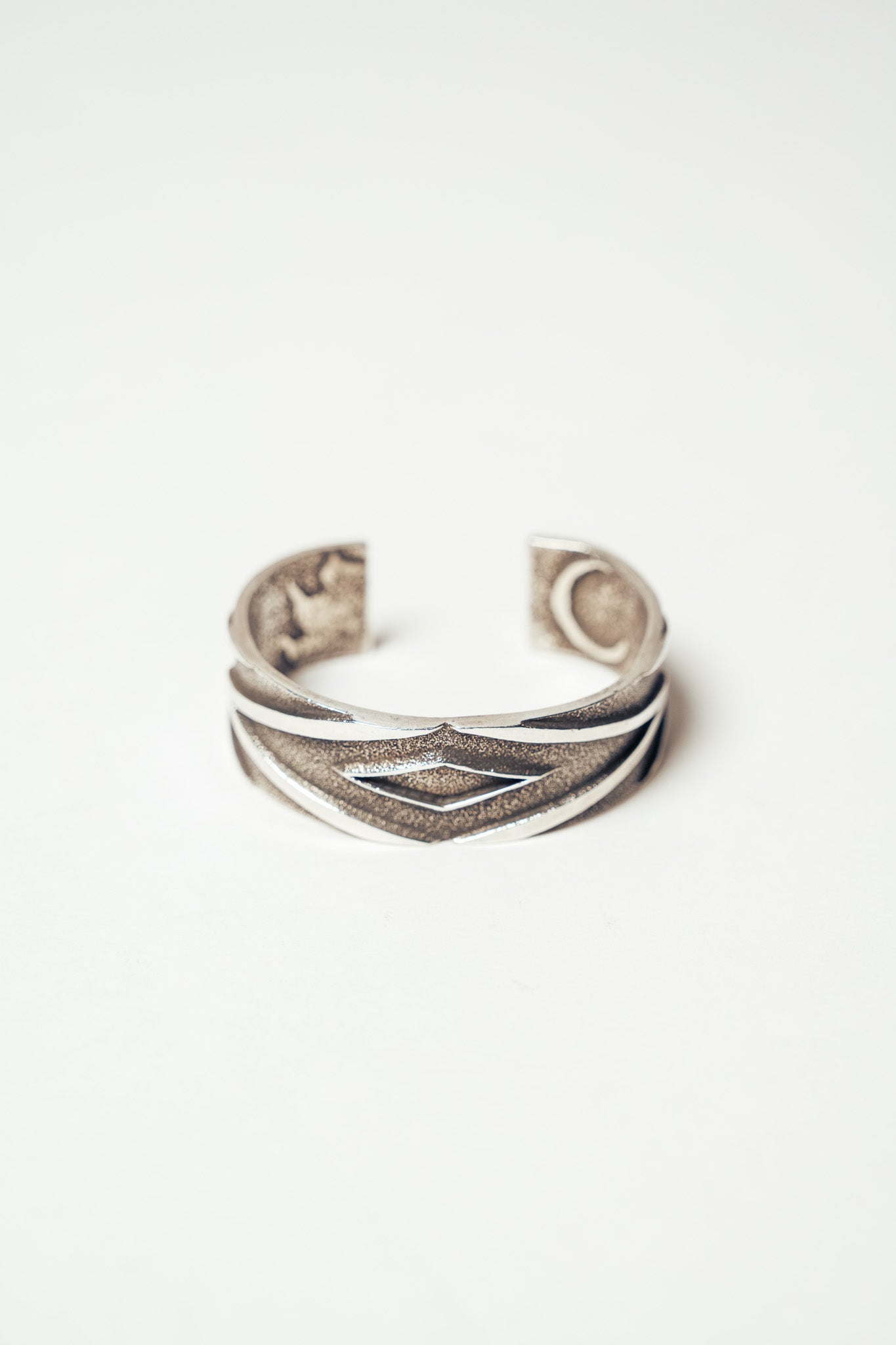 Large Sand Cast Bracelet