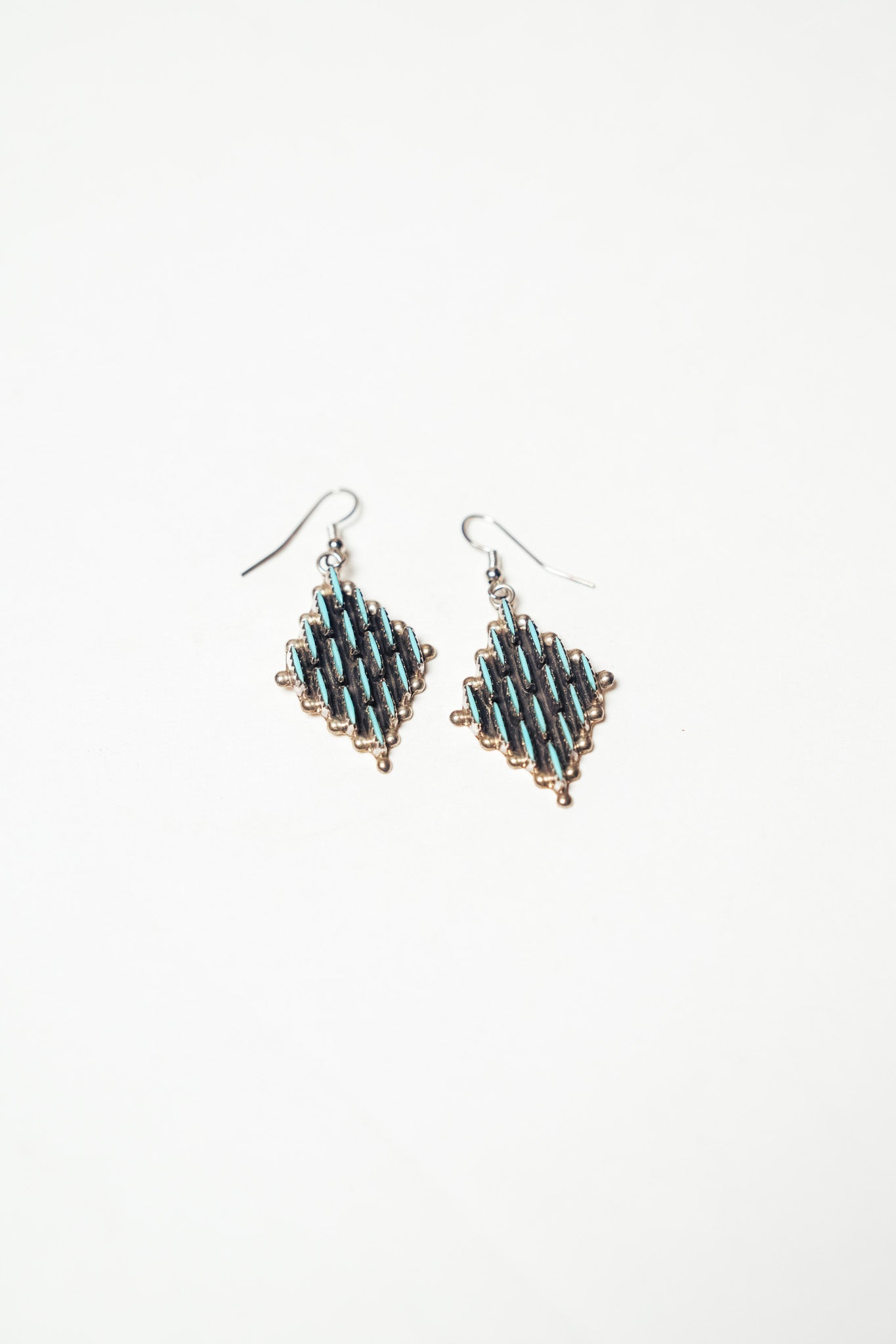 Zuni Needlepoint Earrings