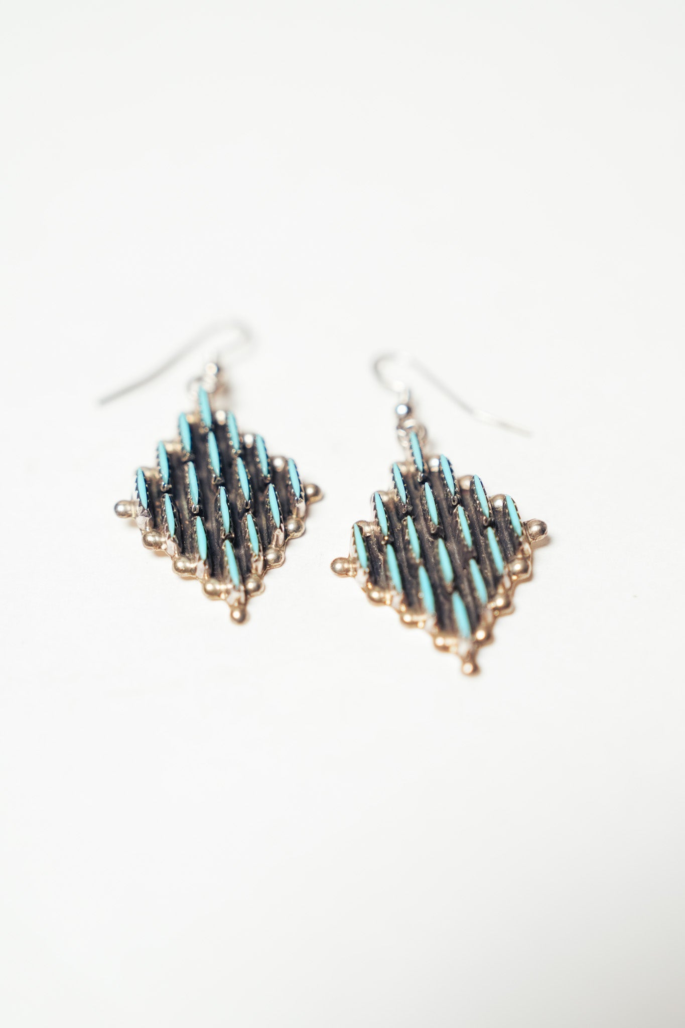 Zuni Needlepoint Earrings