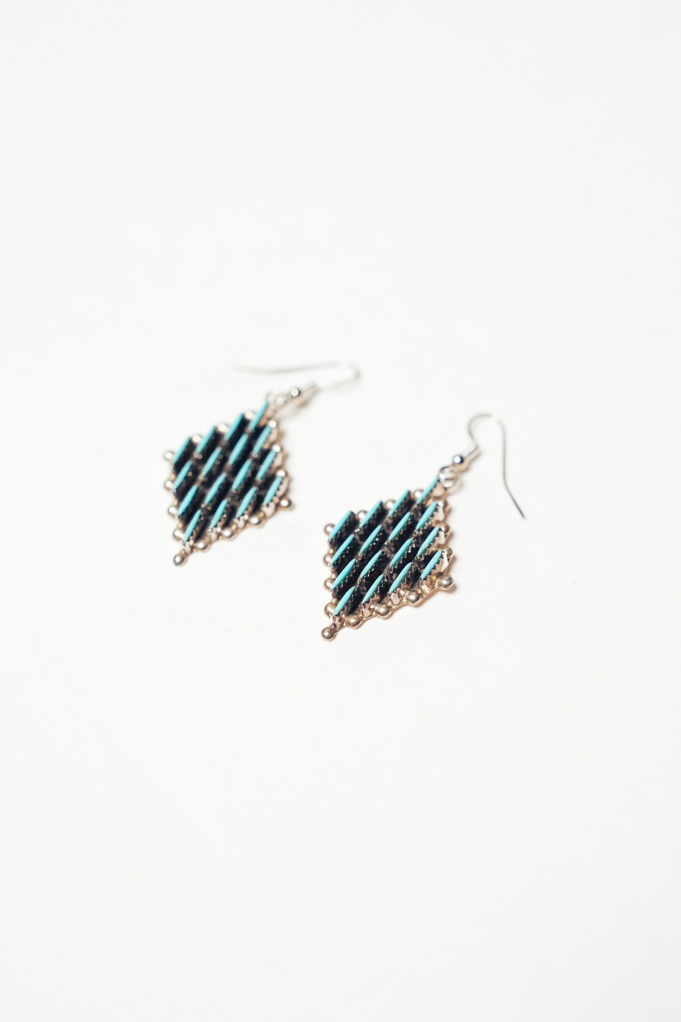 Zuni Needlepoint Earrings