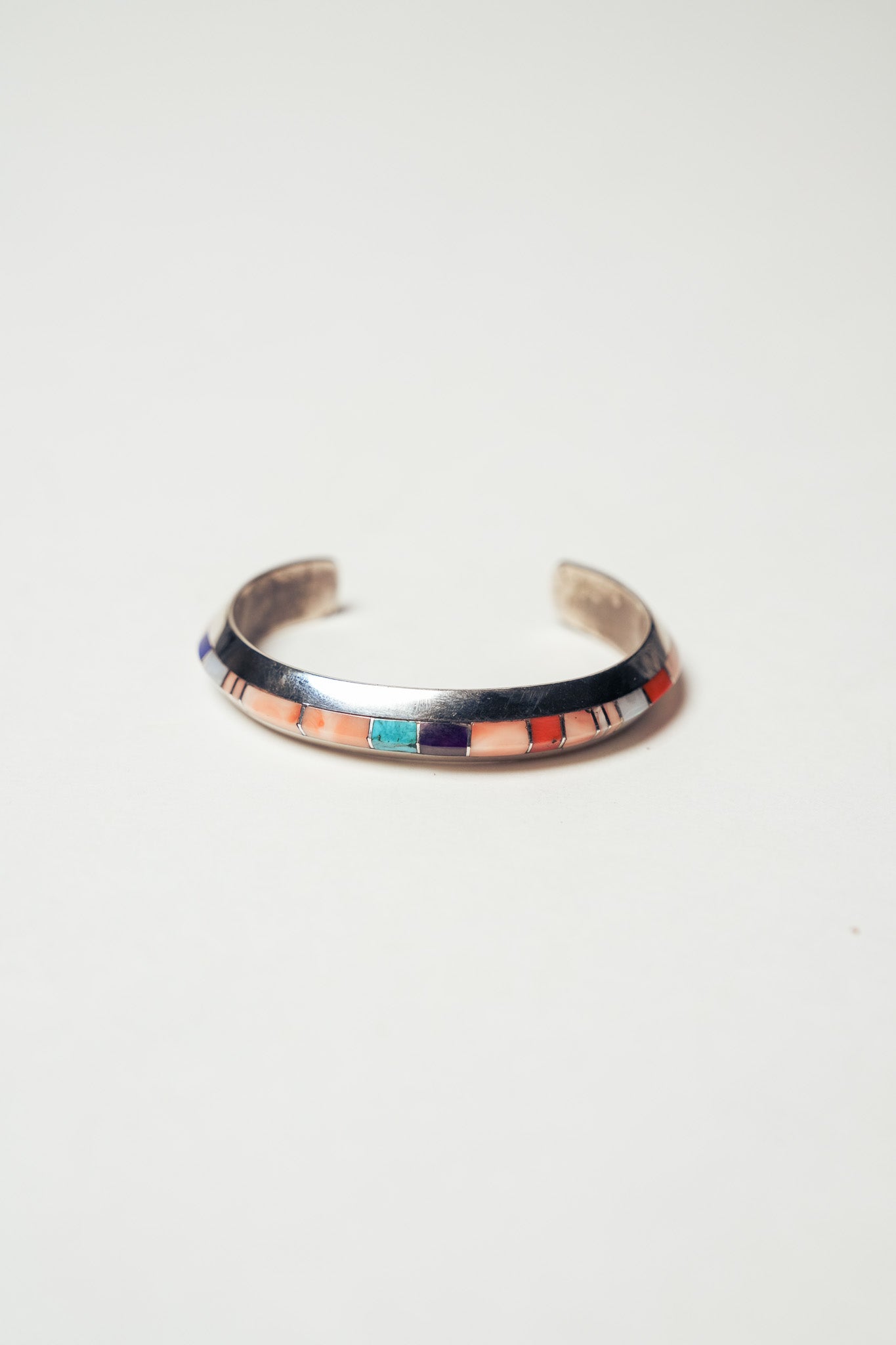 Multi-Stone Inlay Bracelet